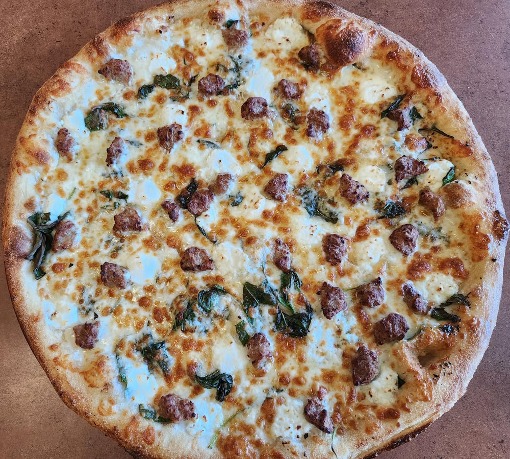 14" Brooklyn White Pizza