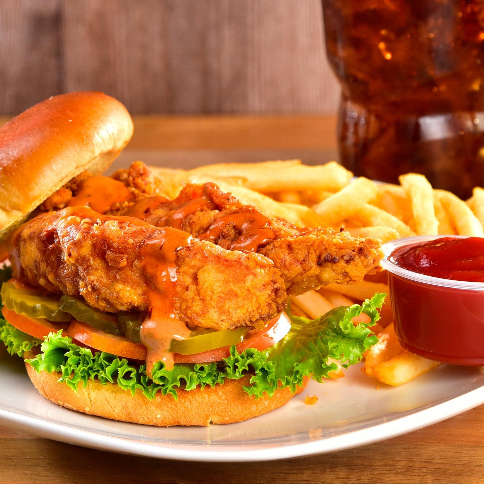 Crispy Chicken Sandwich Meal