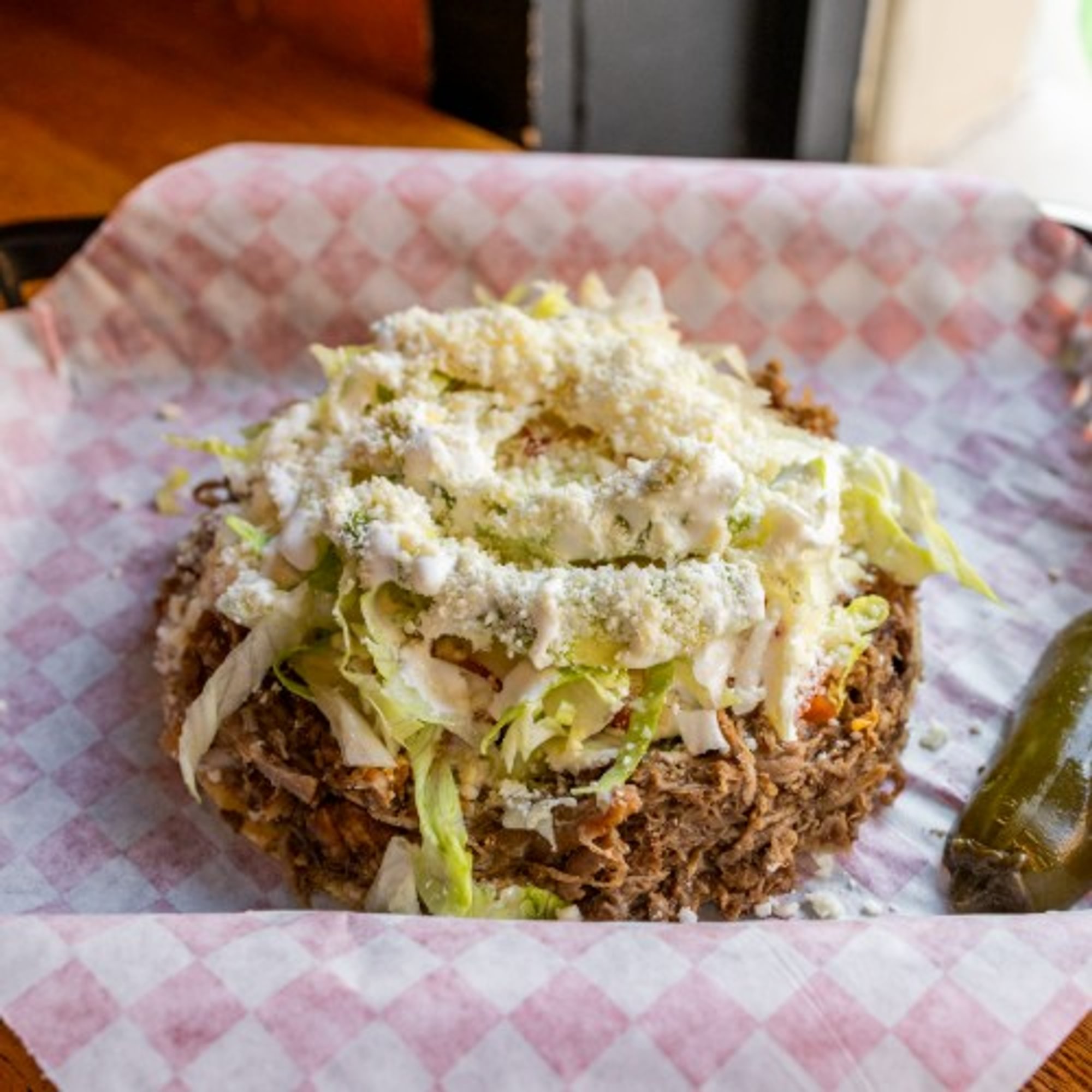 Tostadas Barbacoa