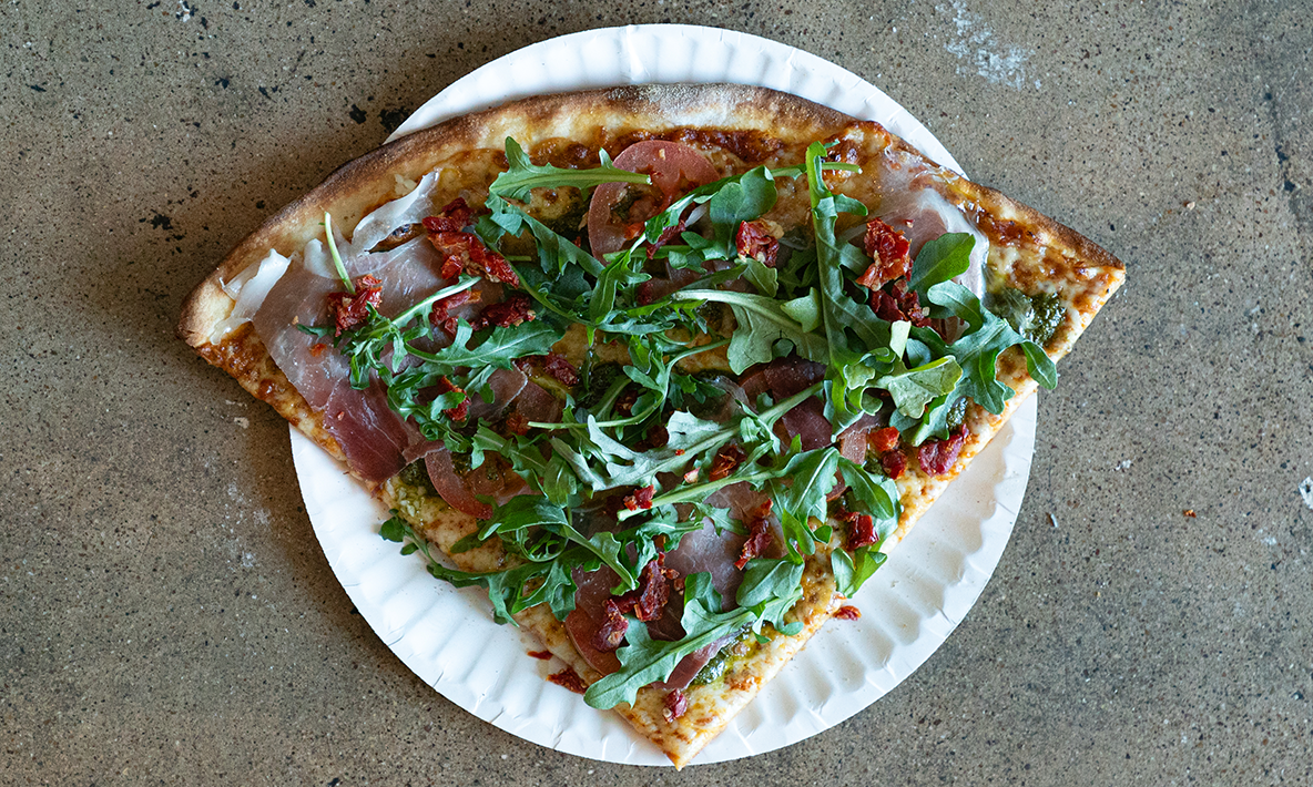 Pesto Sciutto Slice