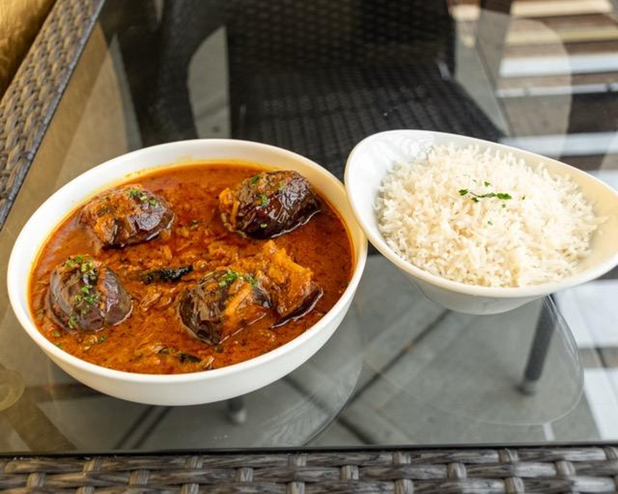 Mimi's Bengali Khatta Baingan