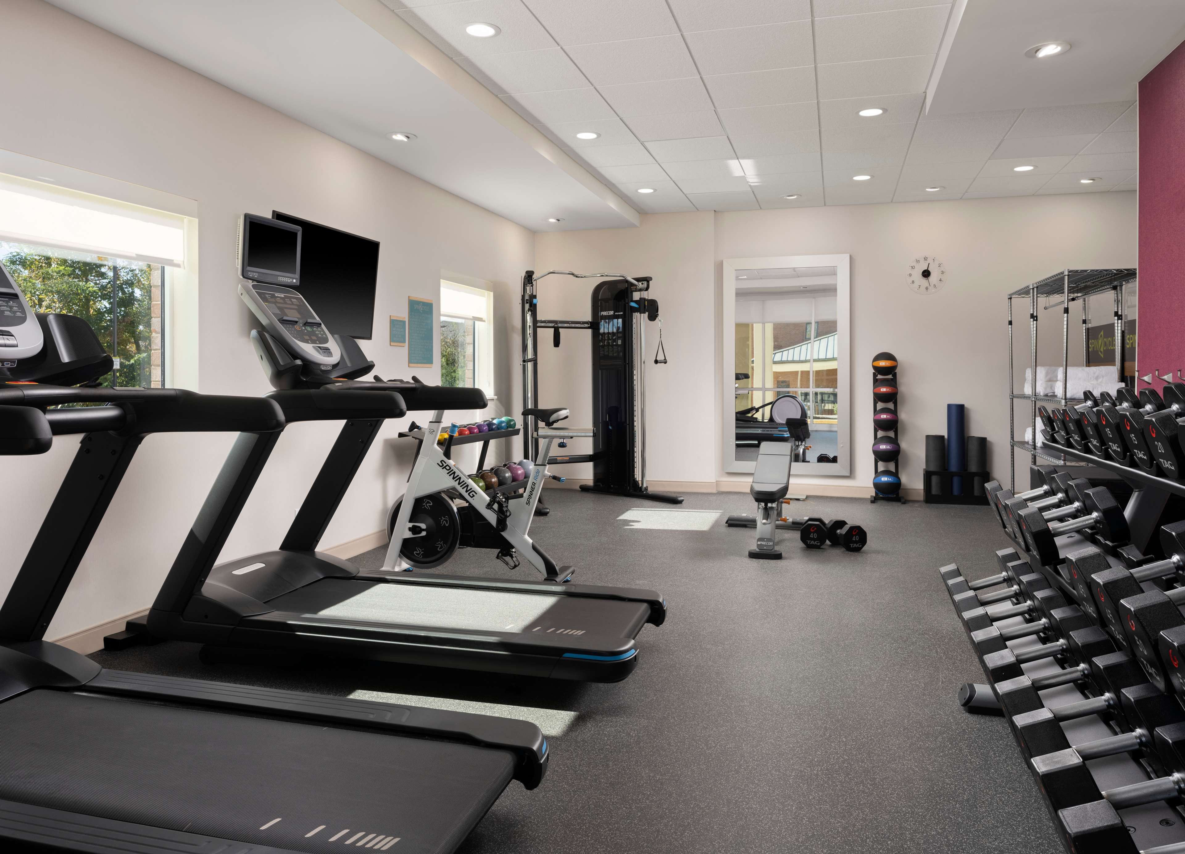 Health club  fitness center  gym