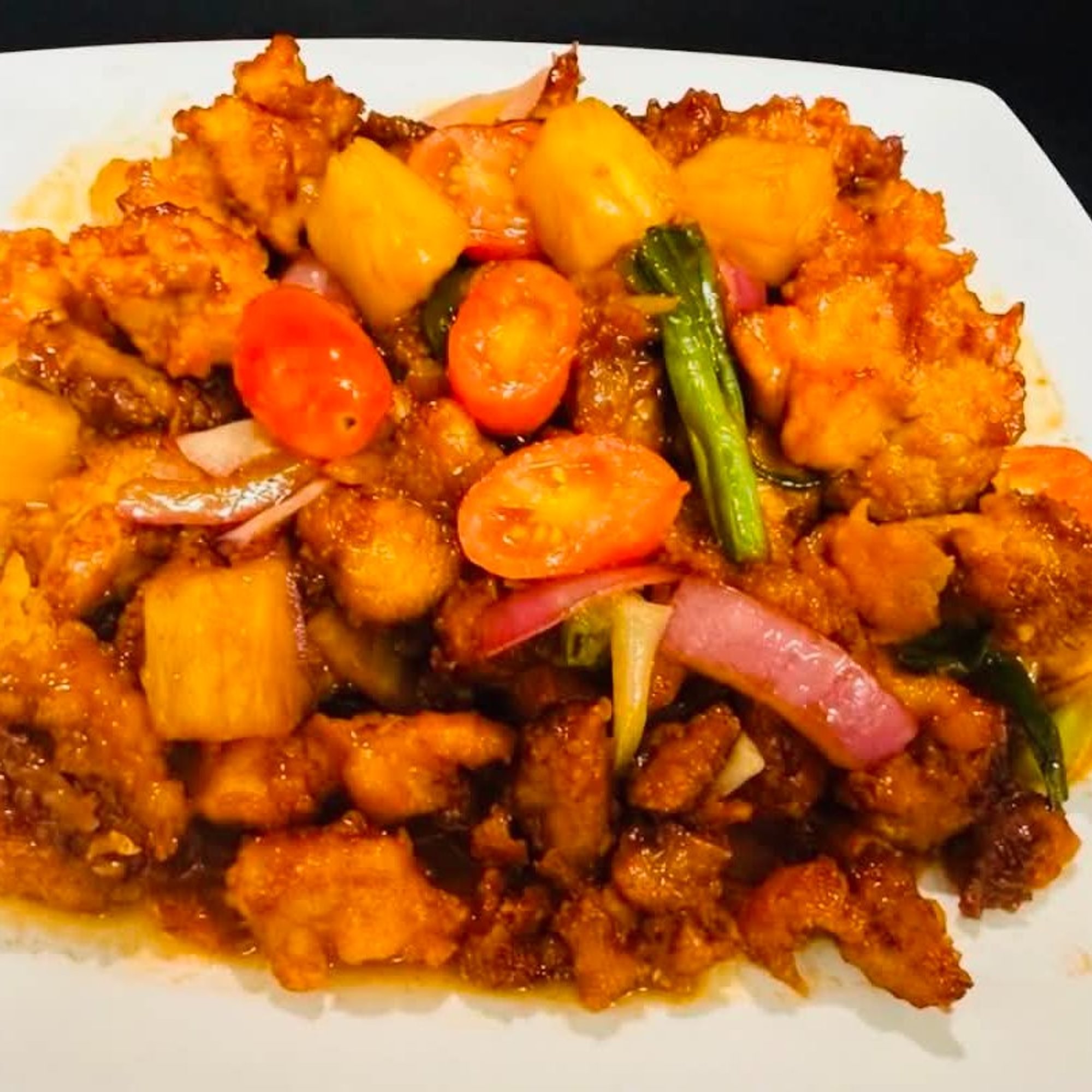 1. Pad Piew Wan Chicken