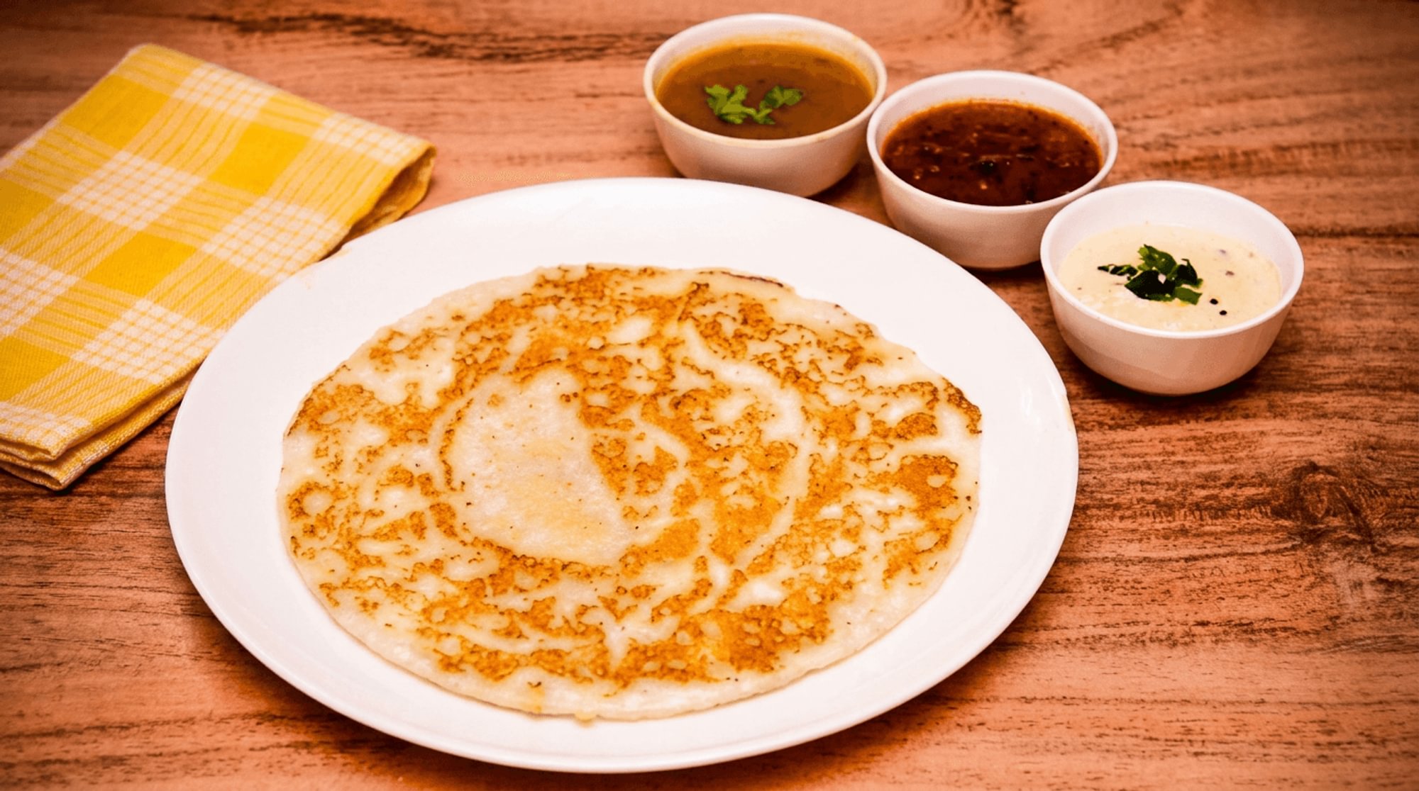 Ghee Uthappam