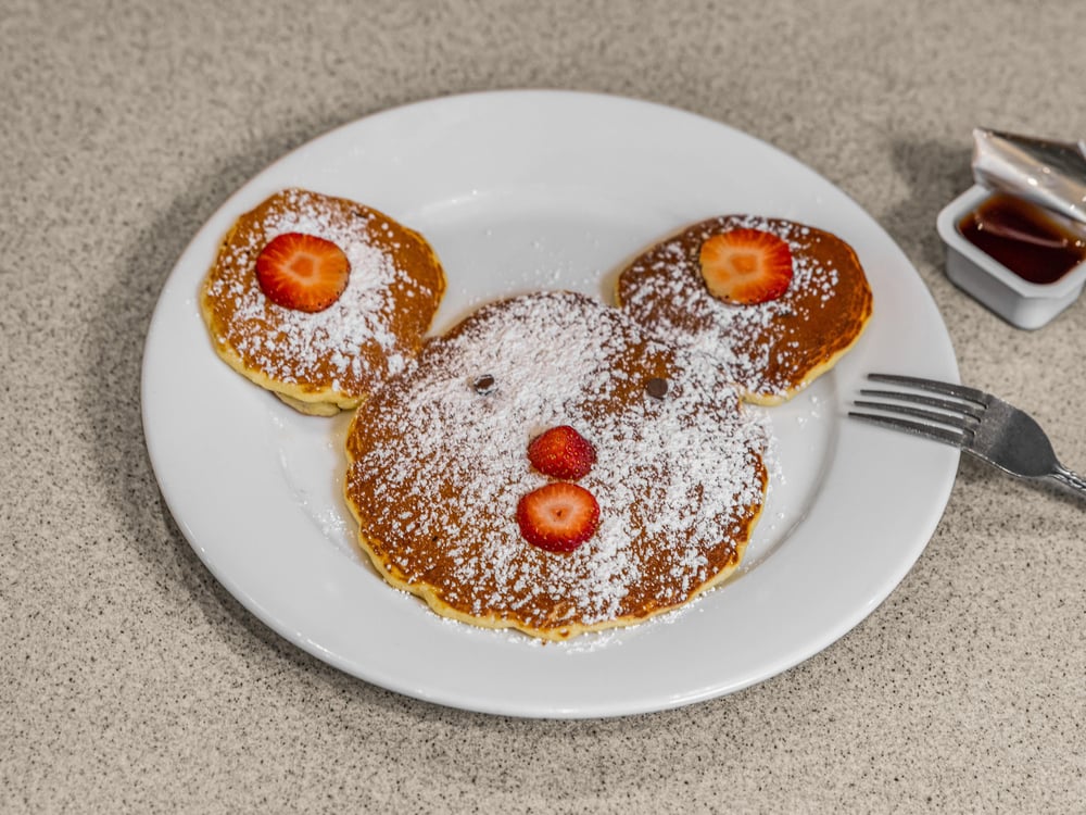 Kids Mickey Mouse Pancakes