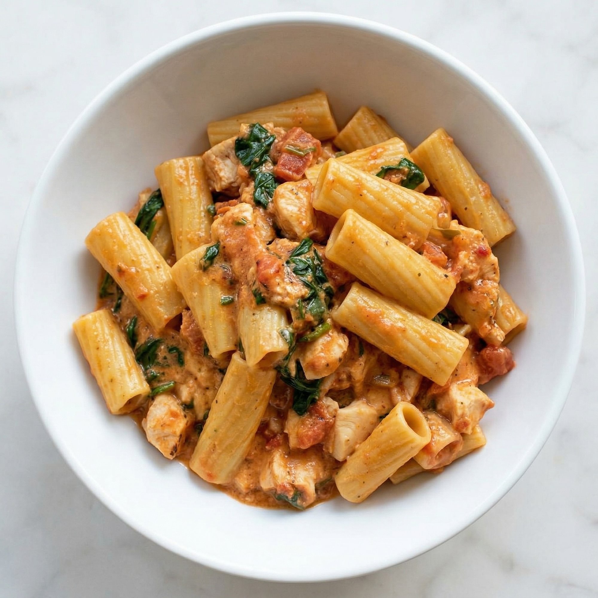 Rigatoni Florentine