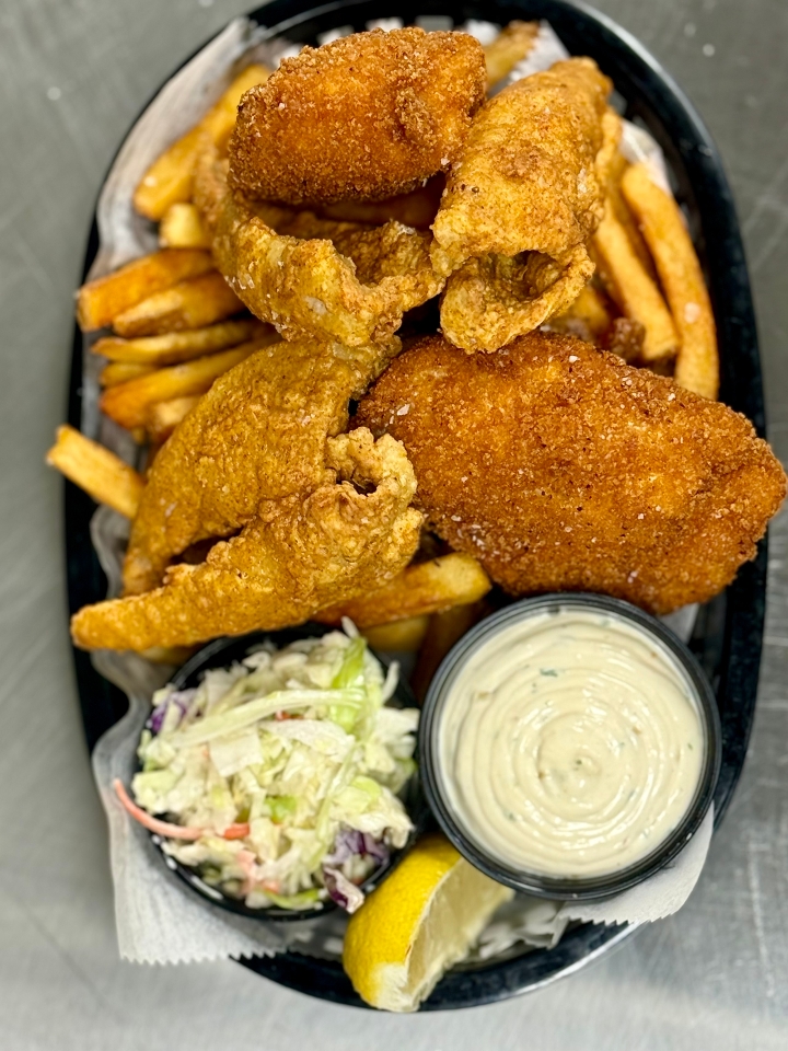 Fried Perch and Cod Combo