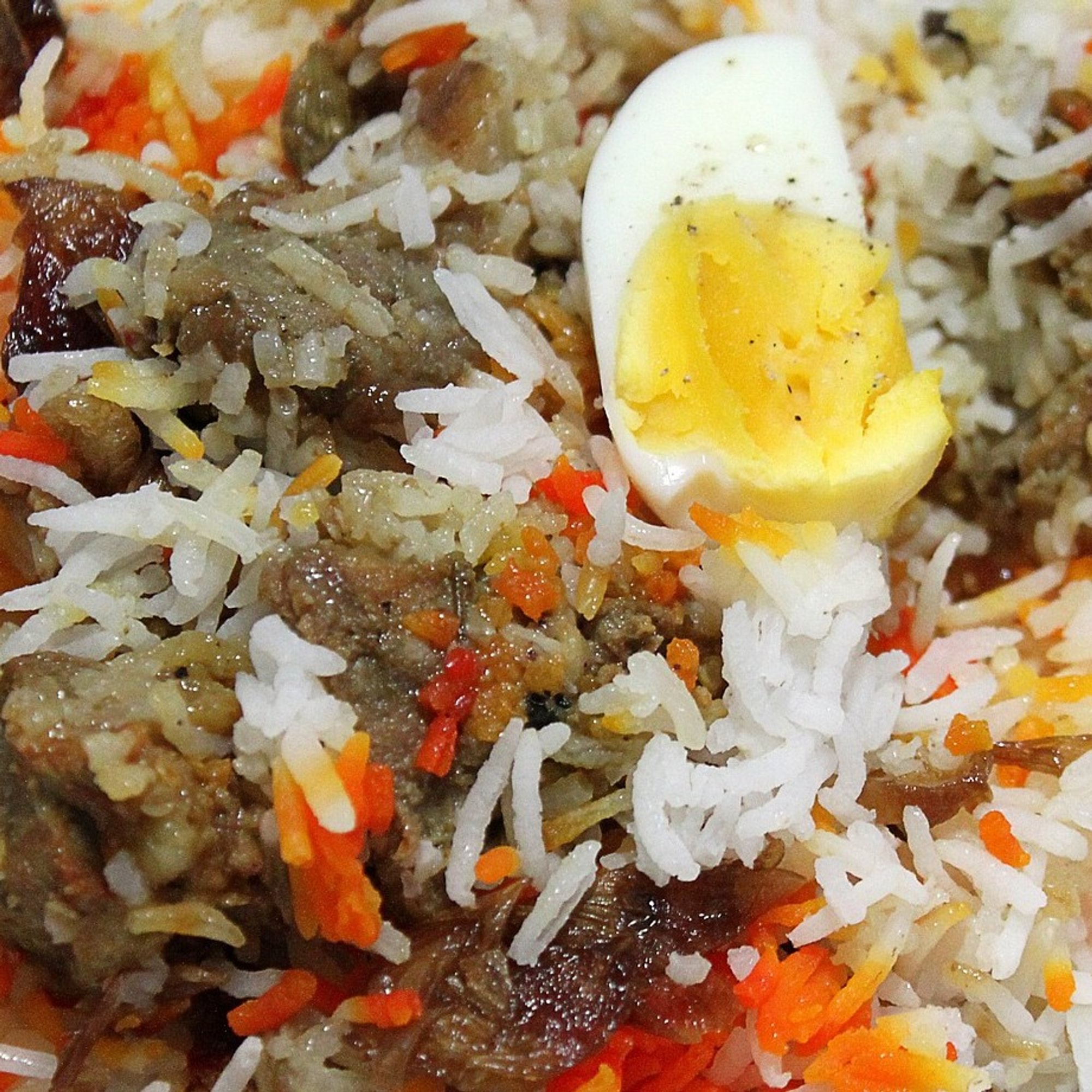 Egg biryani