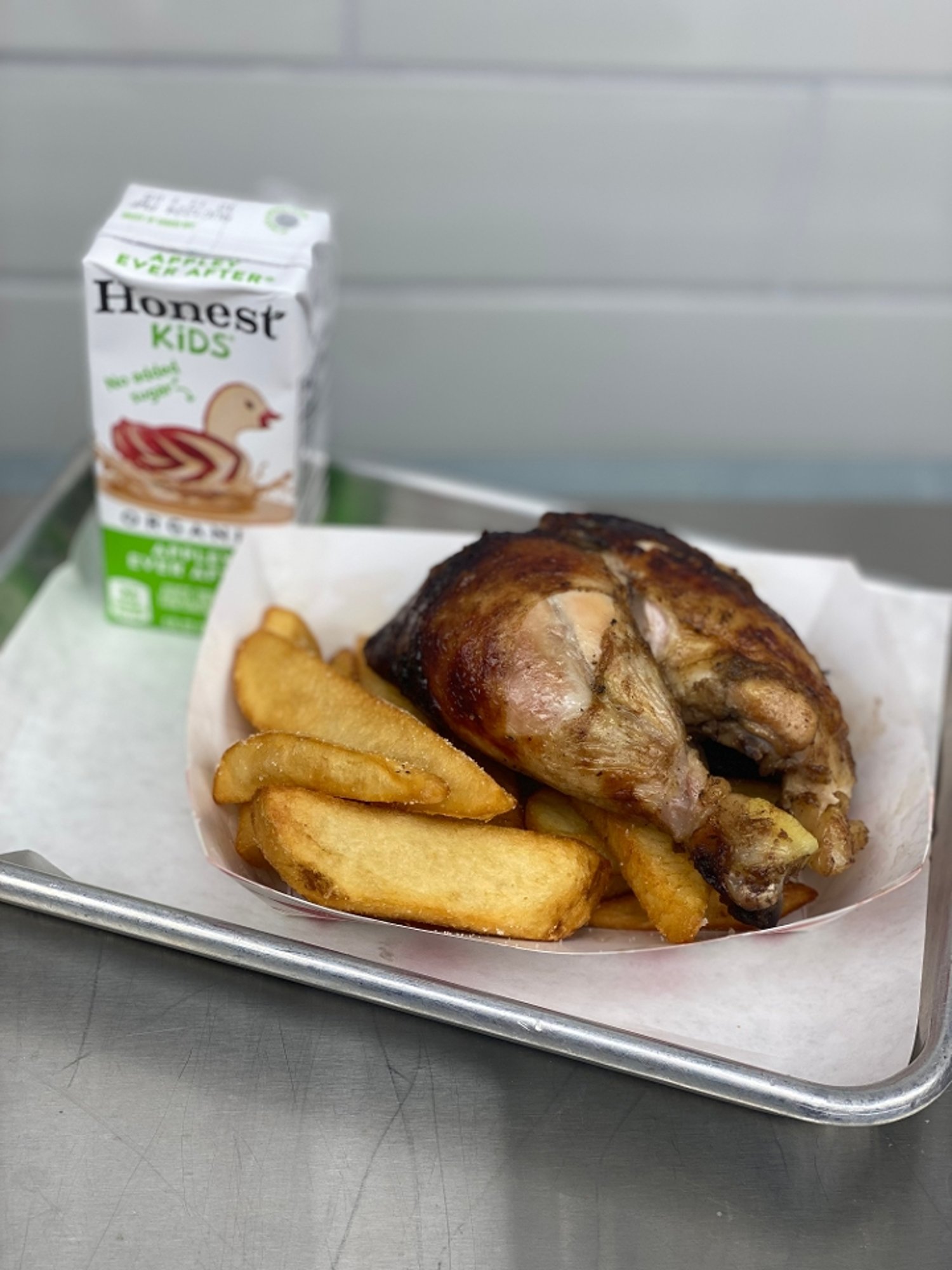 Kids Qtr Chicken & Fries