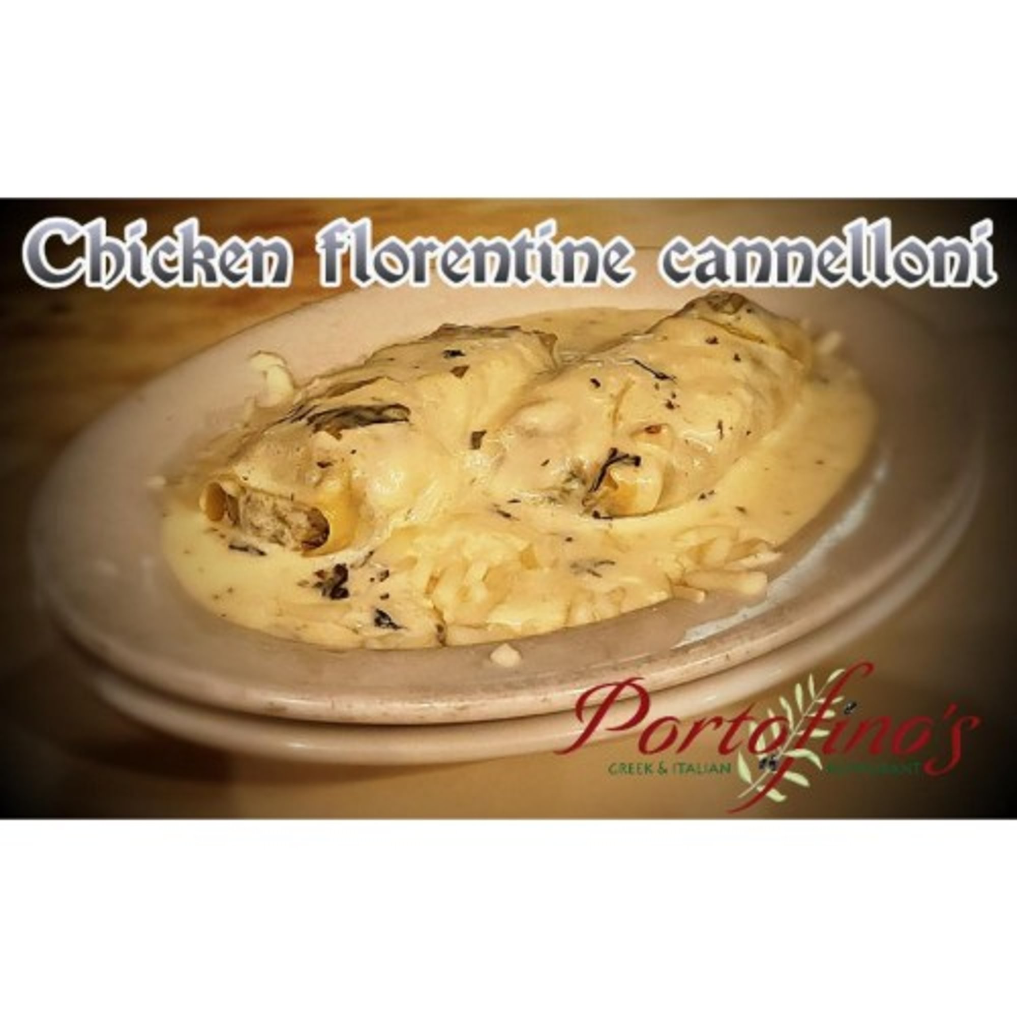 Chicken Florentine Cannelloni