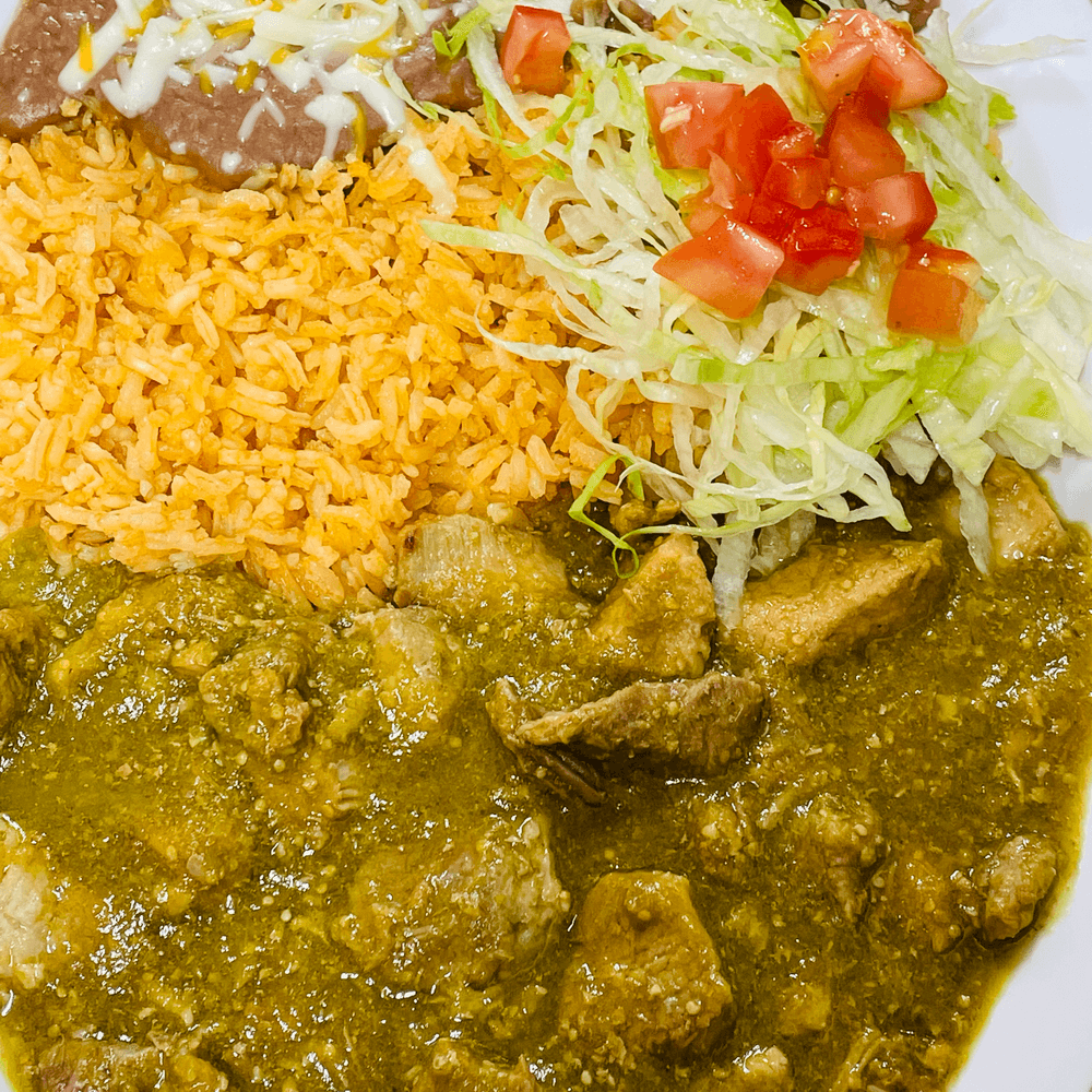 Chile Verde Plate