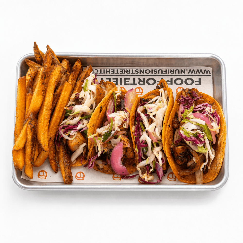 Pork Belly Street Taquitos Combo