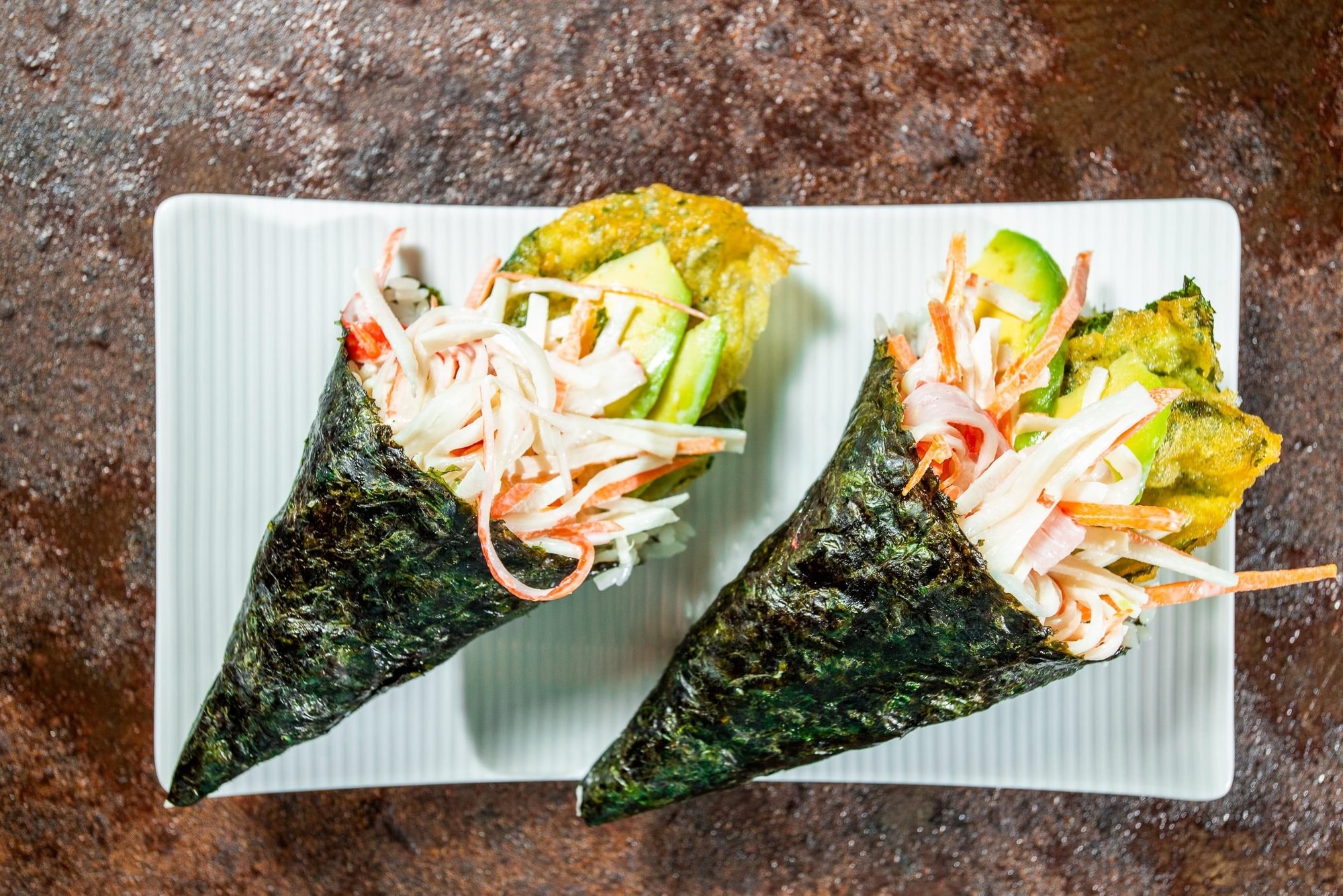 Crispy Kani Temaki