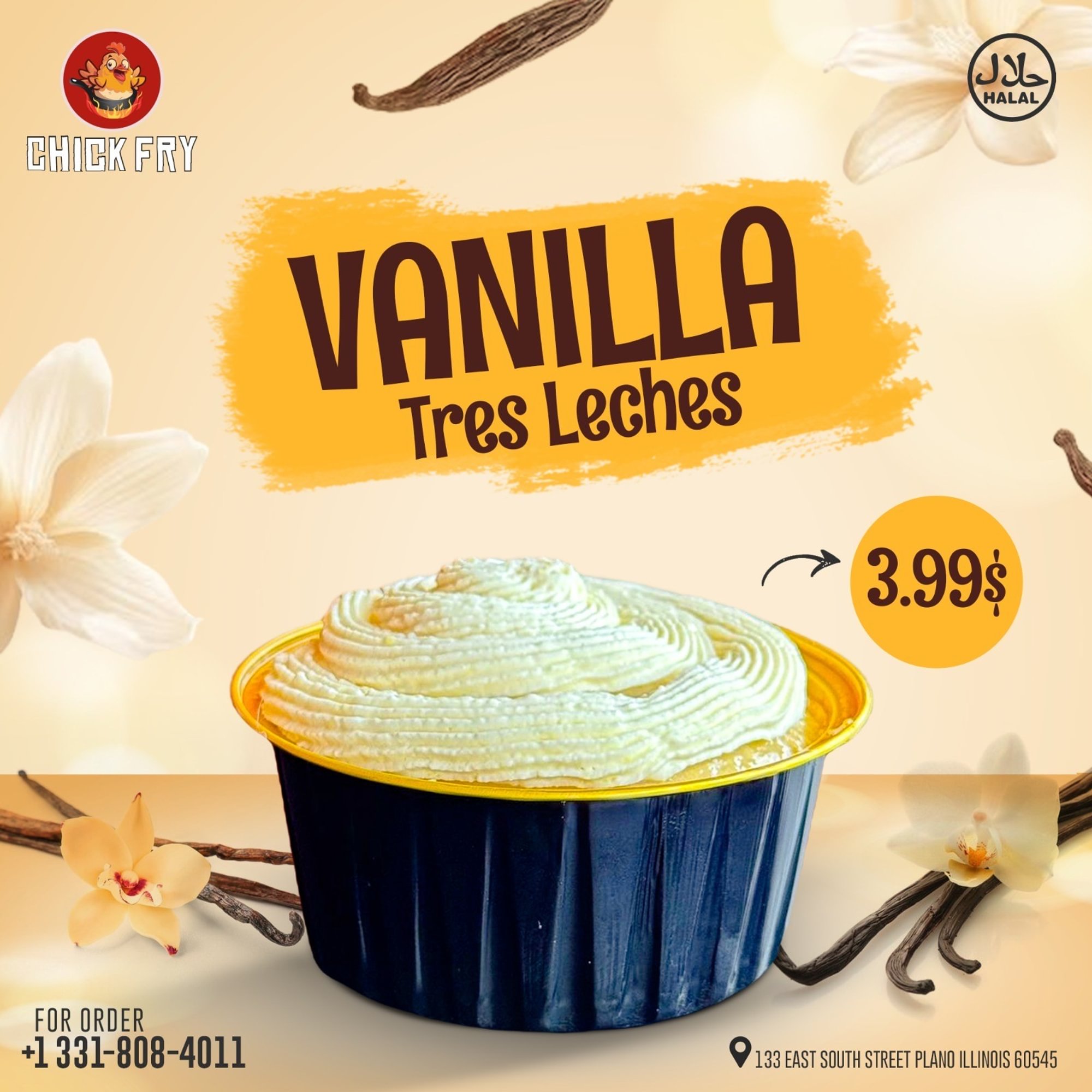 Tres Leches Vanilla 6oz