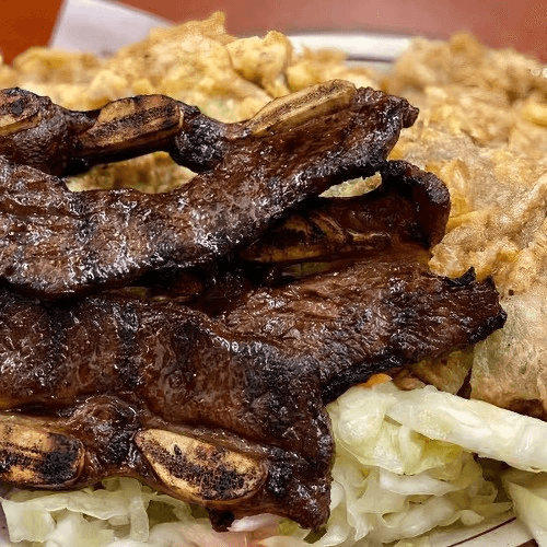 Kalbi and Meat Jun