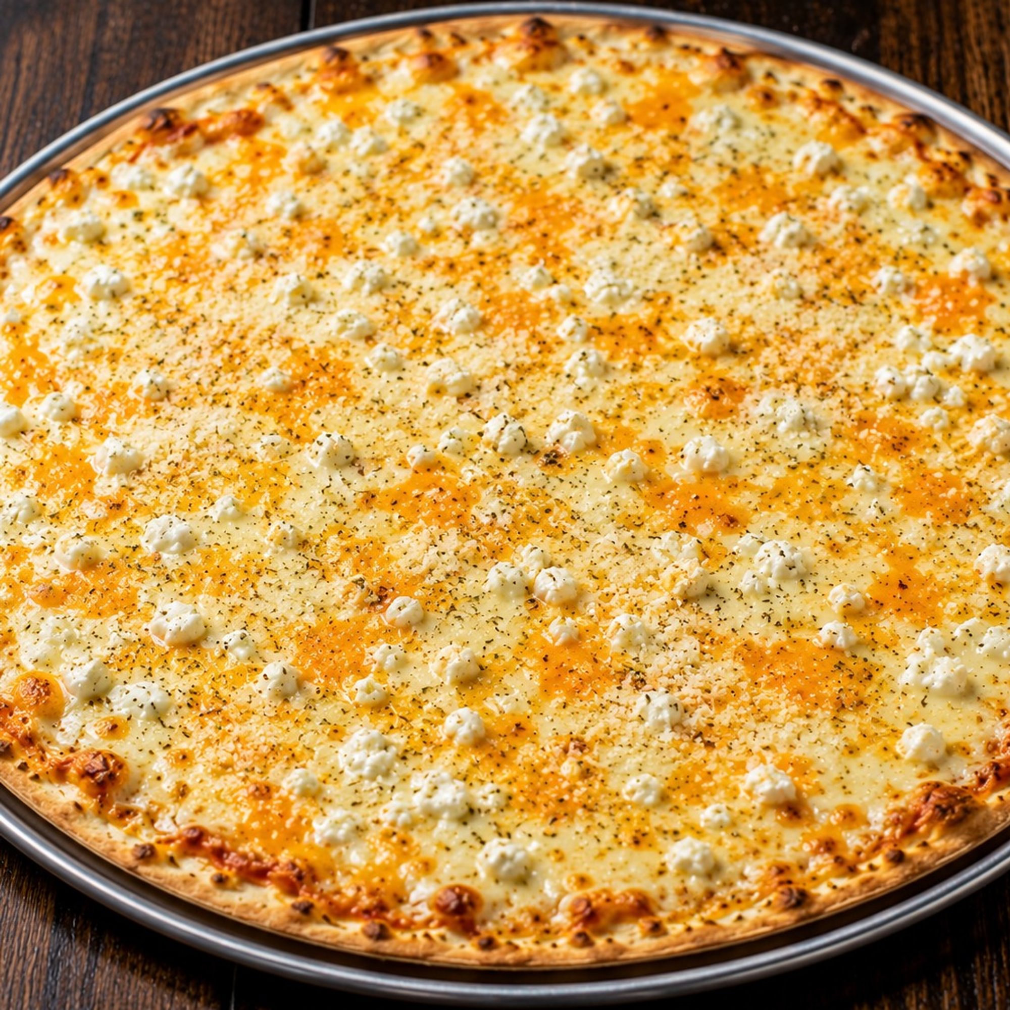Four Cheese Deluxe Pizza
