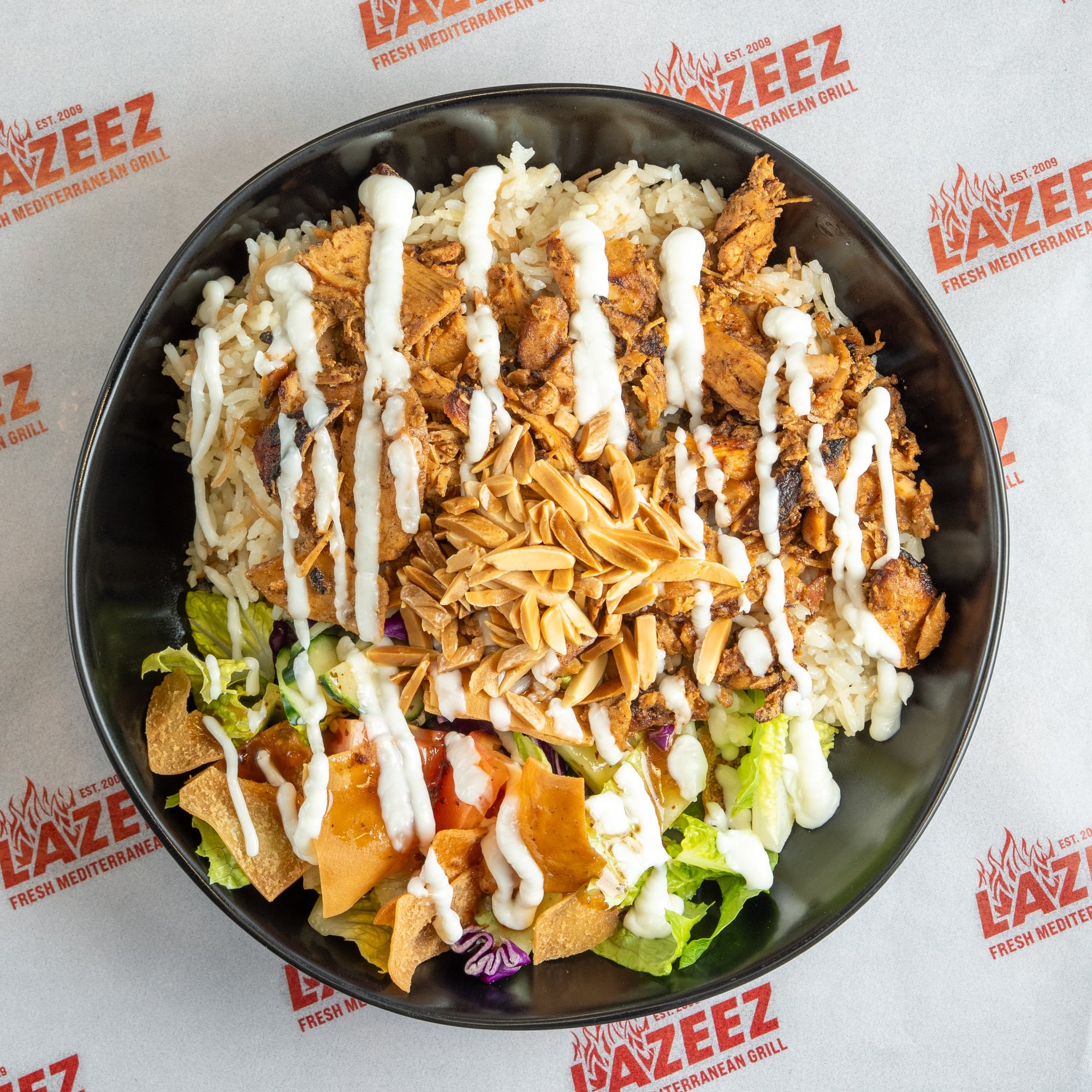 Chicken Shawarma Rice Bowl