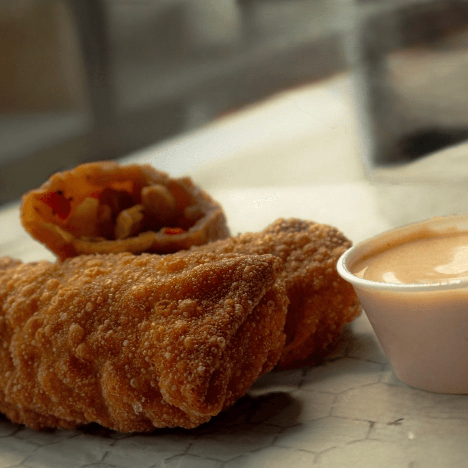 One (1) Teriyaki Chicken Egg Roll