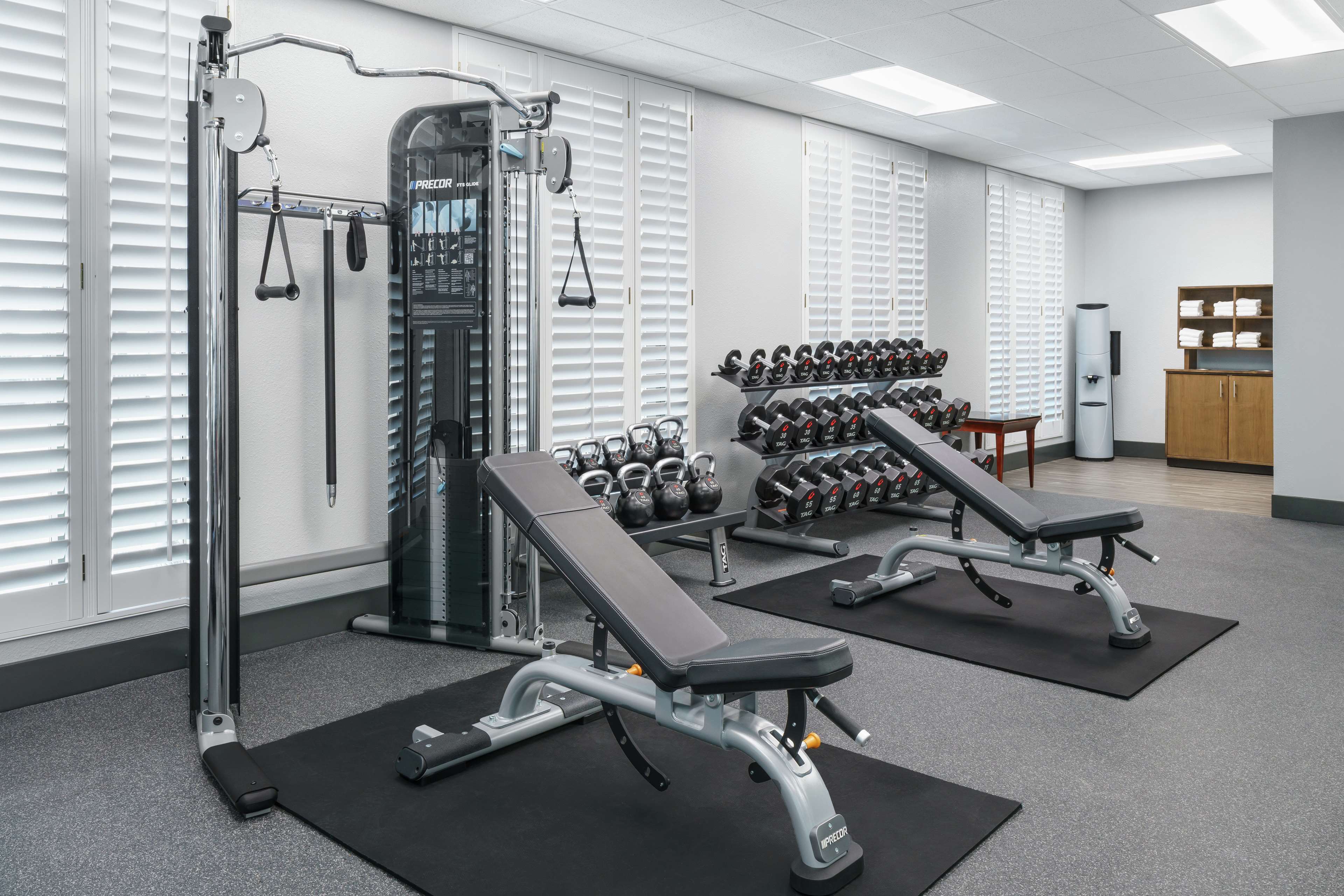 Health club  fitness center  gym