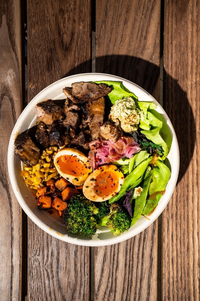 Build Your Own Espresso-Rubbed Pork Bowl