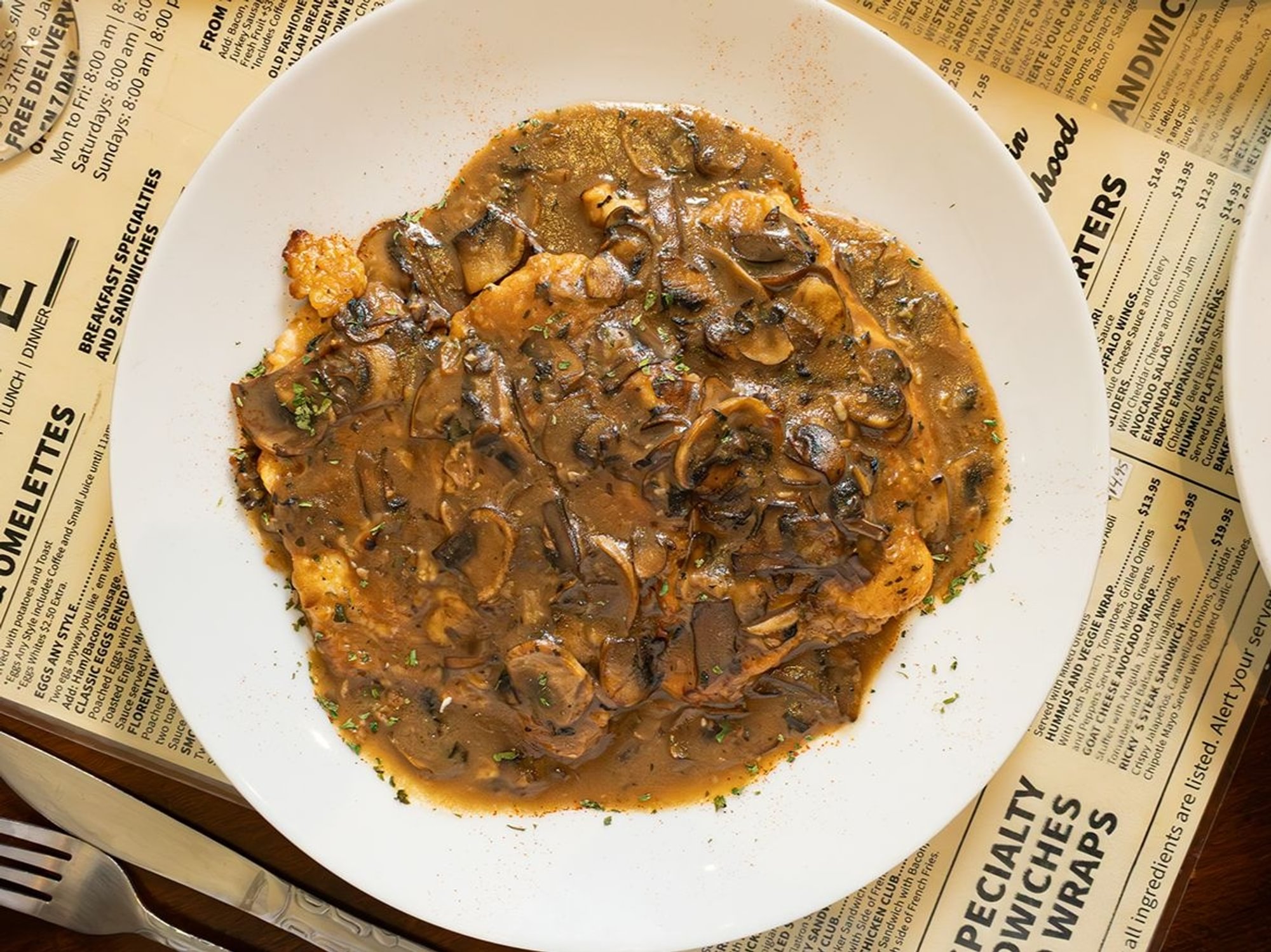 Chicken Marsala
