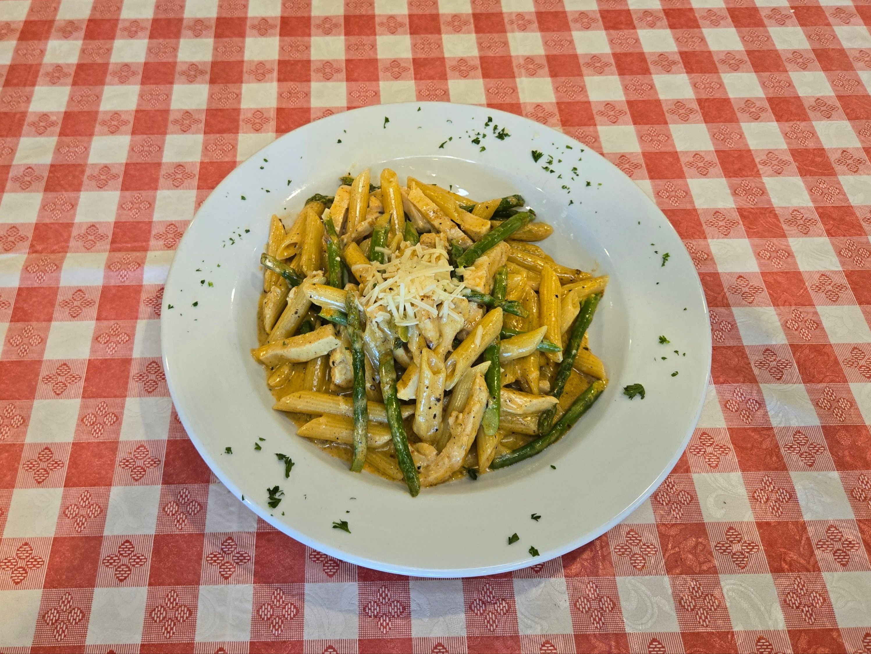 Cajun Chicken/Asparagus