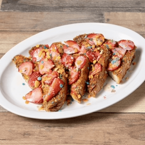 Fruity Pebbles French Toast
