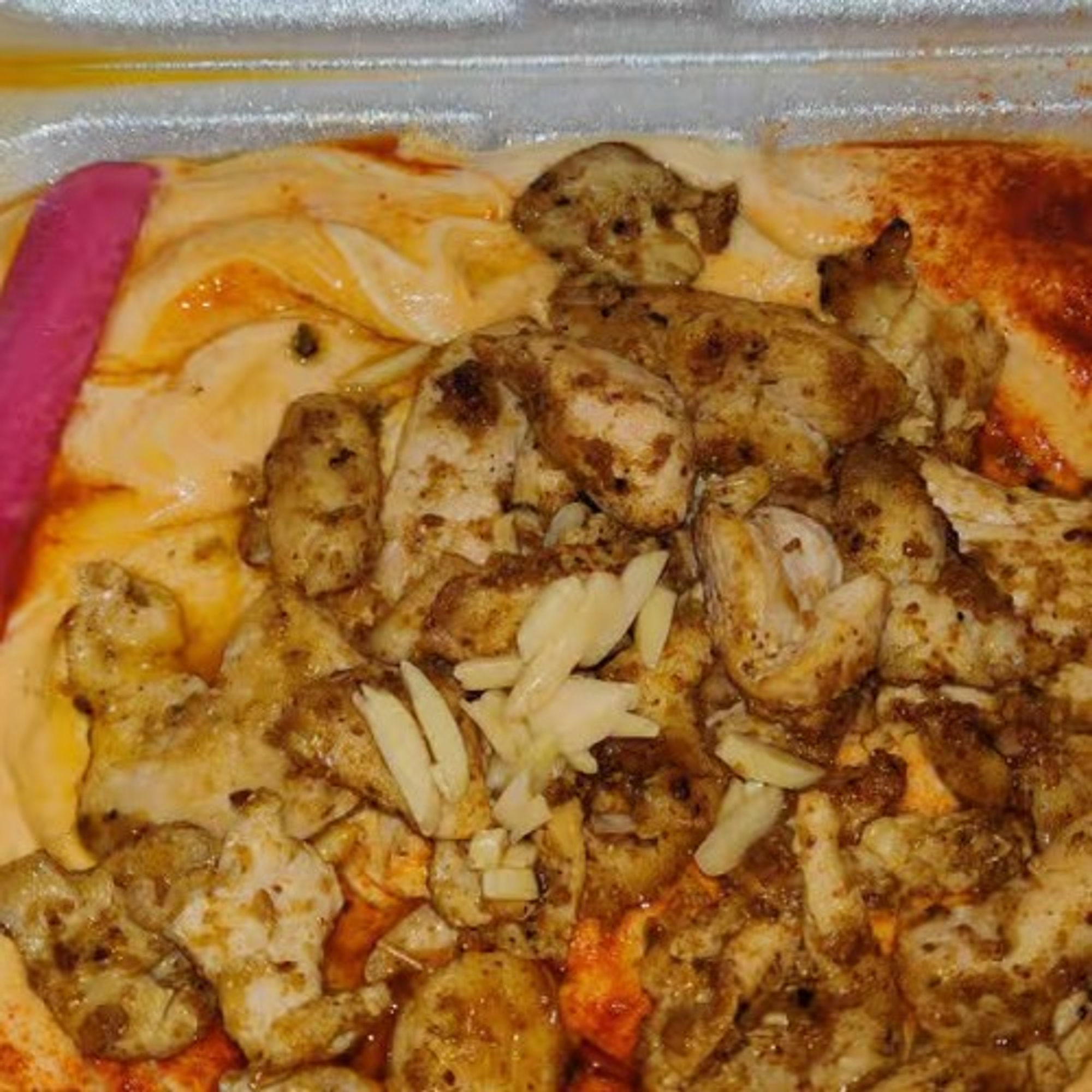 Hummus with Chicken