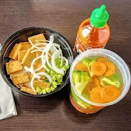 P12. Vegetarian Noodle Soup