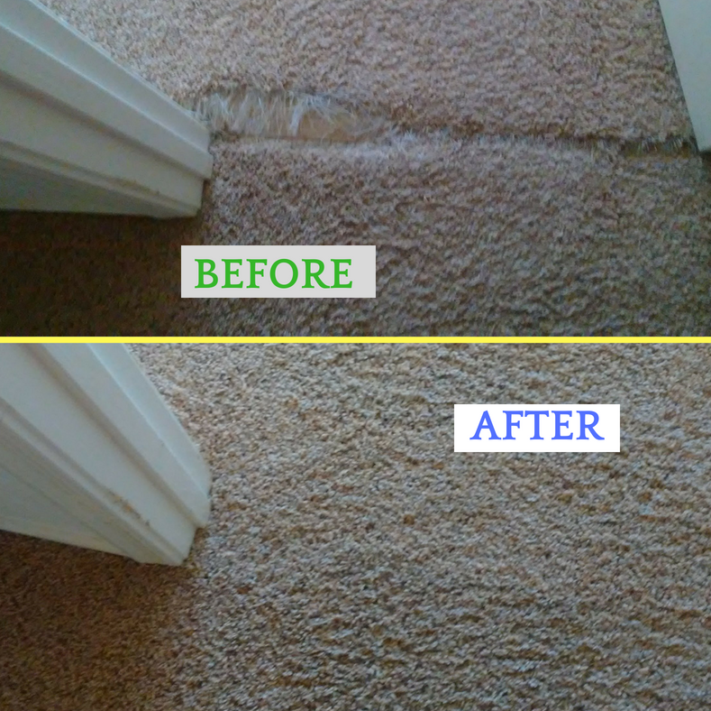 Carpet repair services from Valley's Best Cleaners