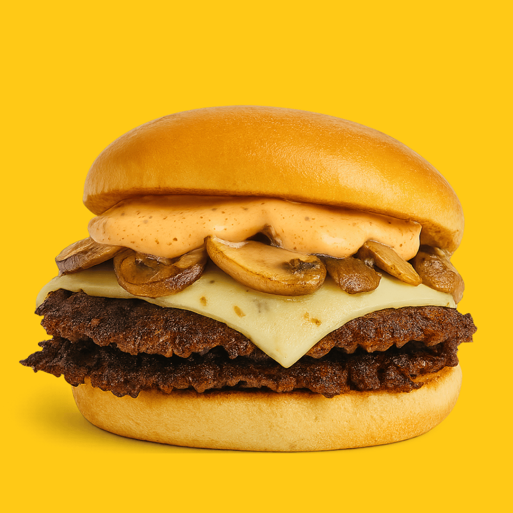 Mushroom Swiss Smashburger