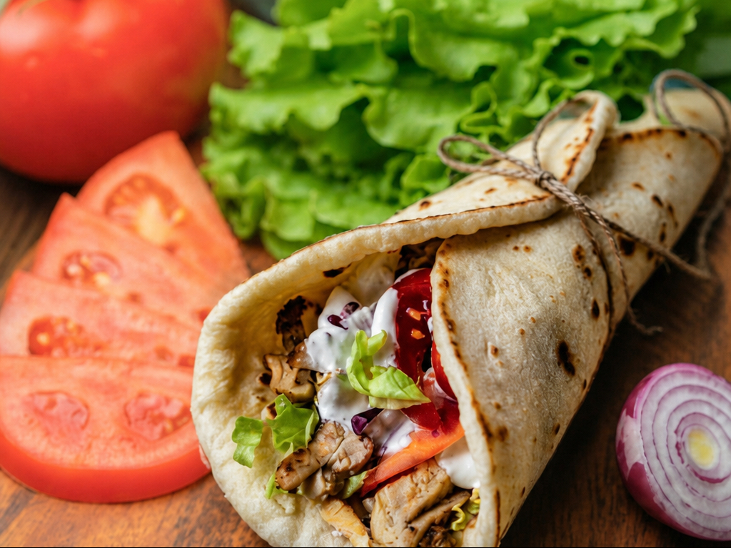 Lamb Gyro Wrap