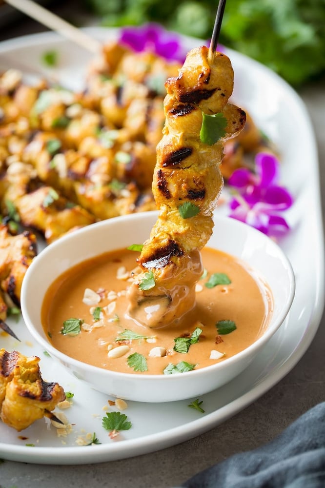 Chicken Satay (4pcs)