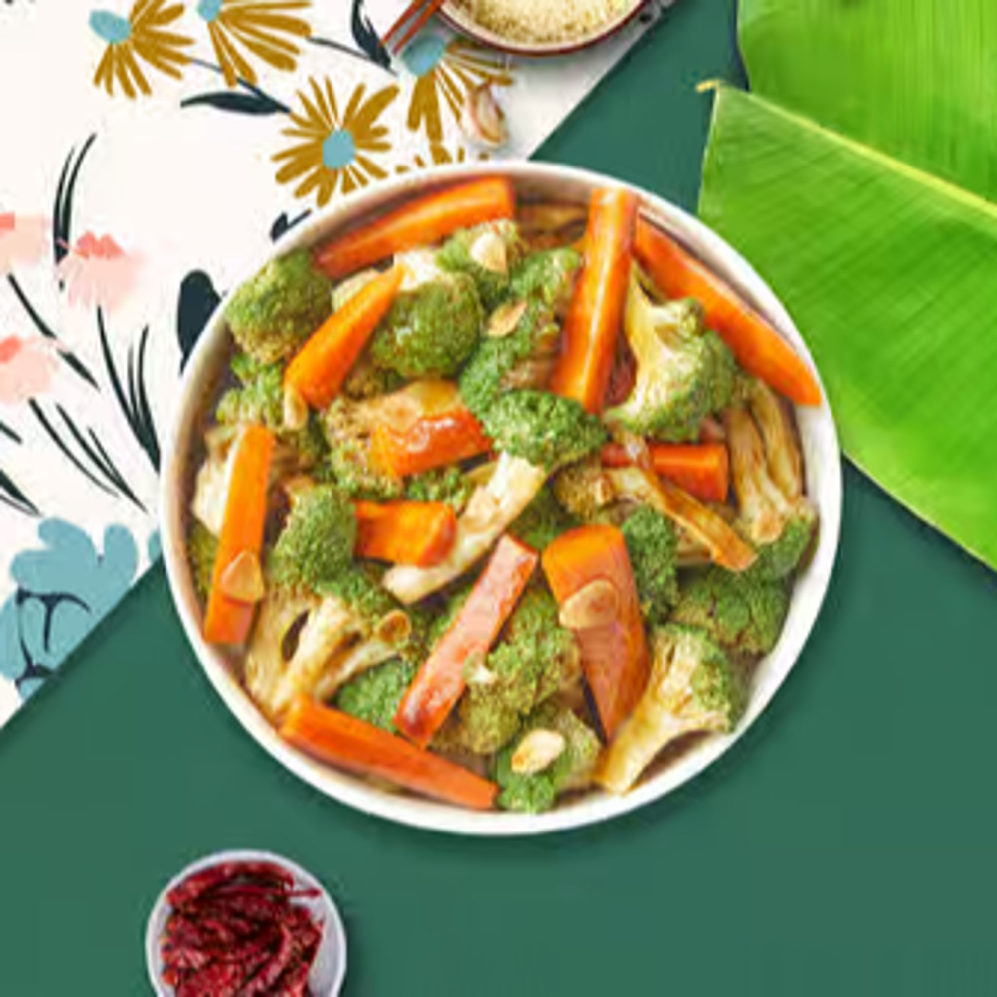 Steamed Vegetable