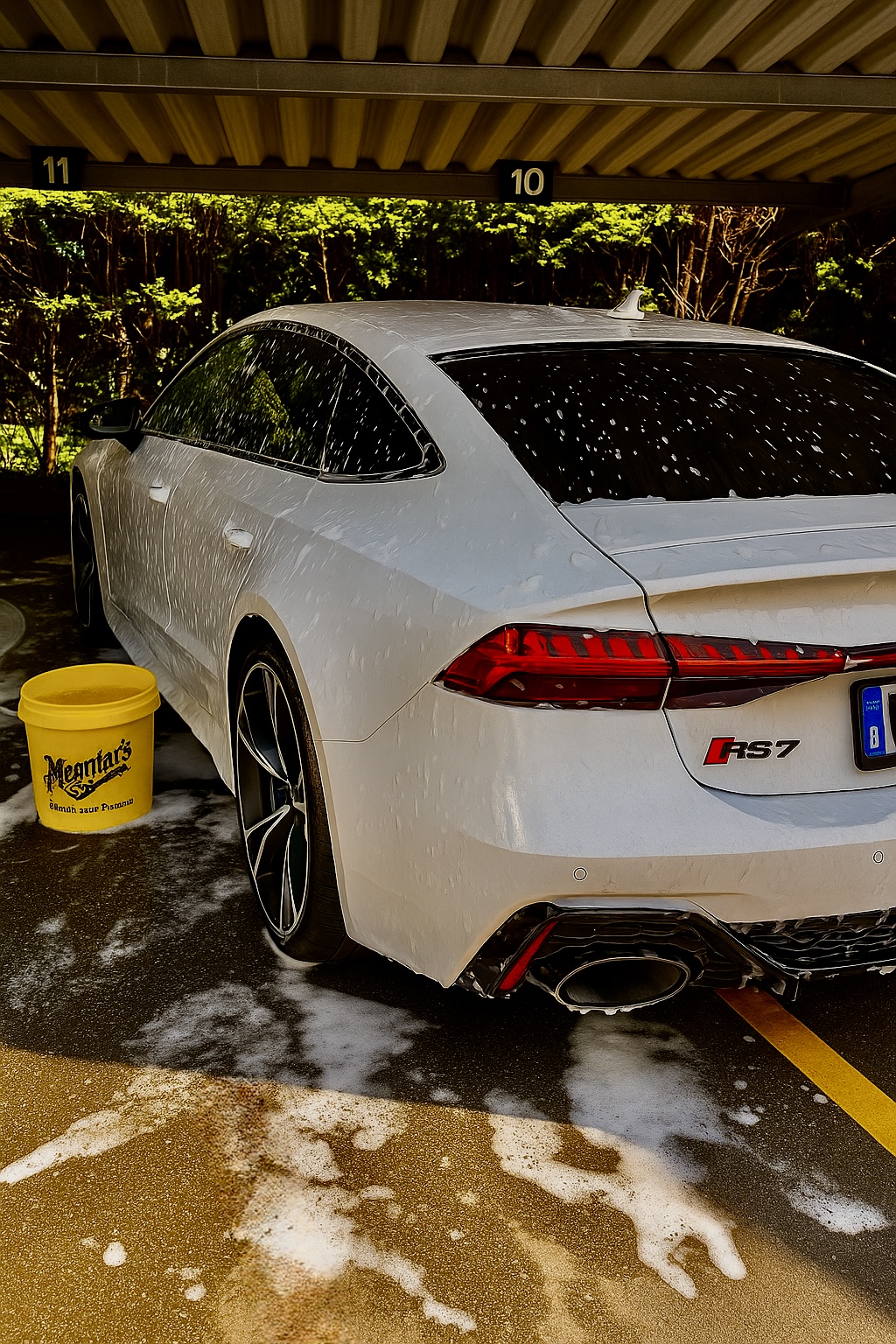Lavaggio Esterno Manuale con Shampoo Meguiar’s