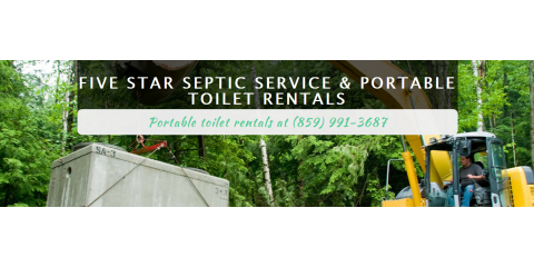 Five Star Septic Services & Portable Toilet Rentals Image