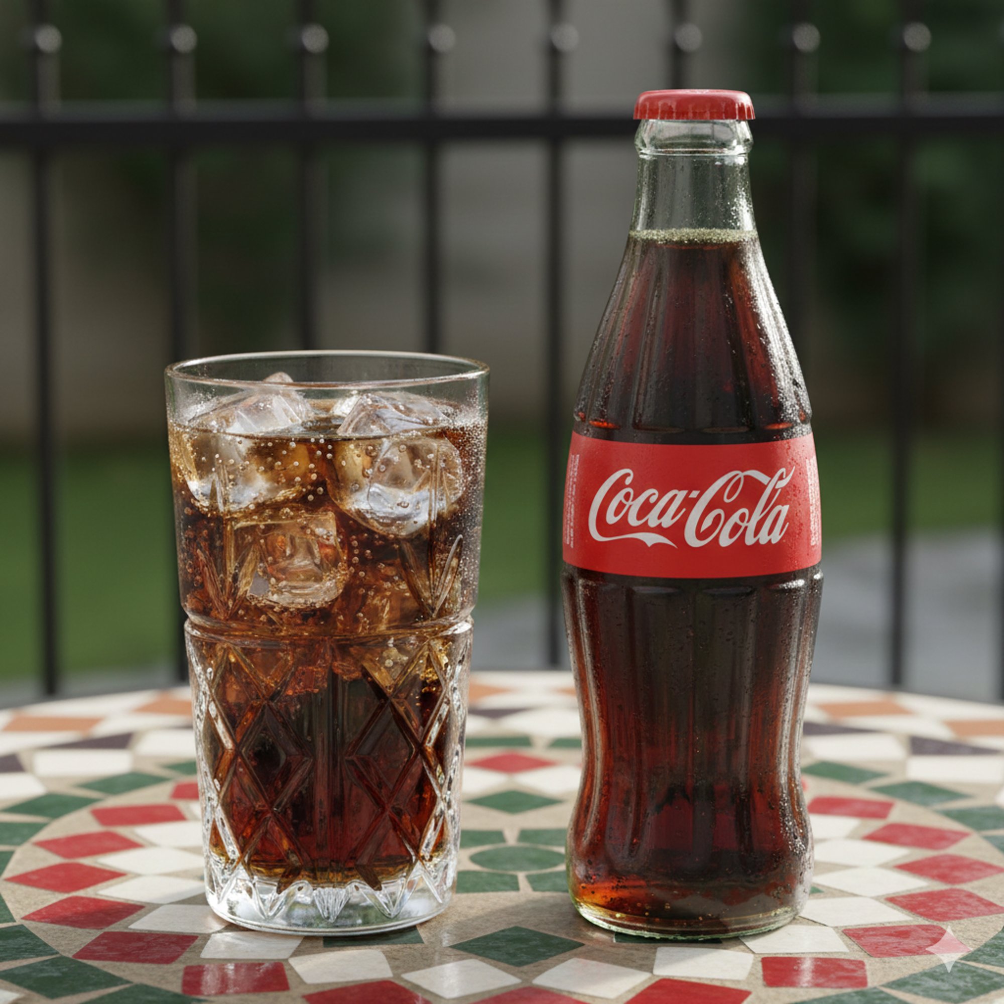 Glass Coke