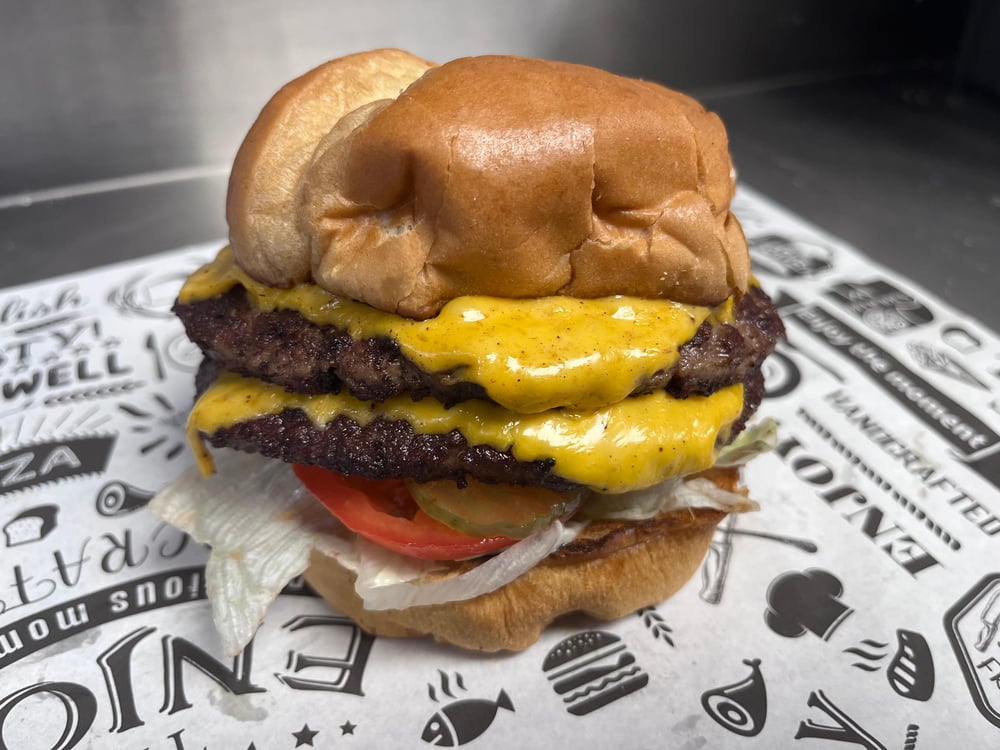 Big Delta Double Cheeseburger
