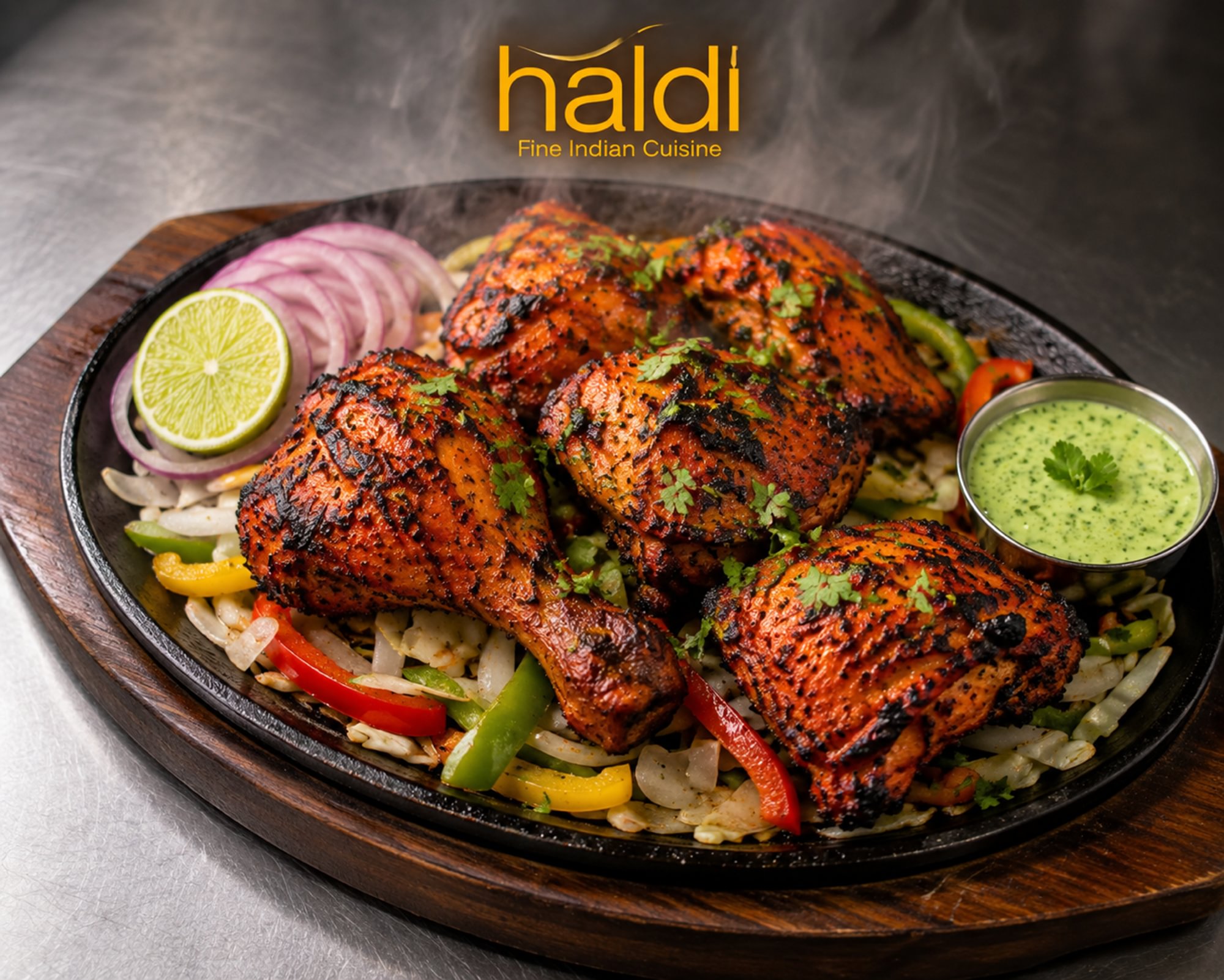 Clay Oven Cooked Chicken / Murgh Tandoori