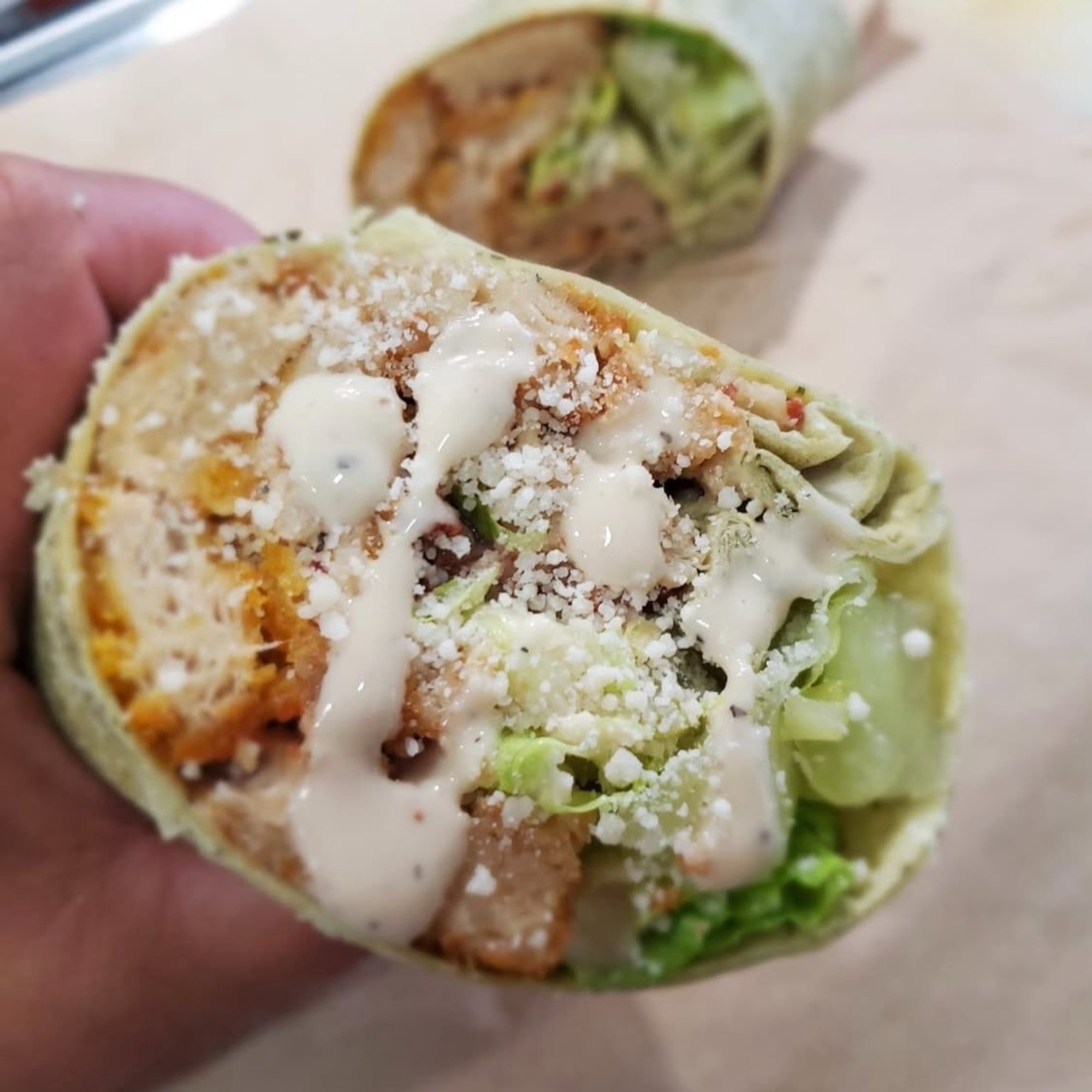 Shicken Caesar Wrap