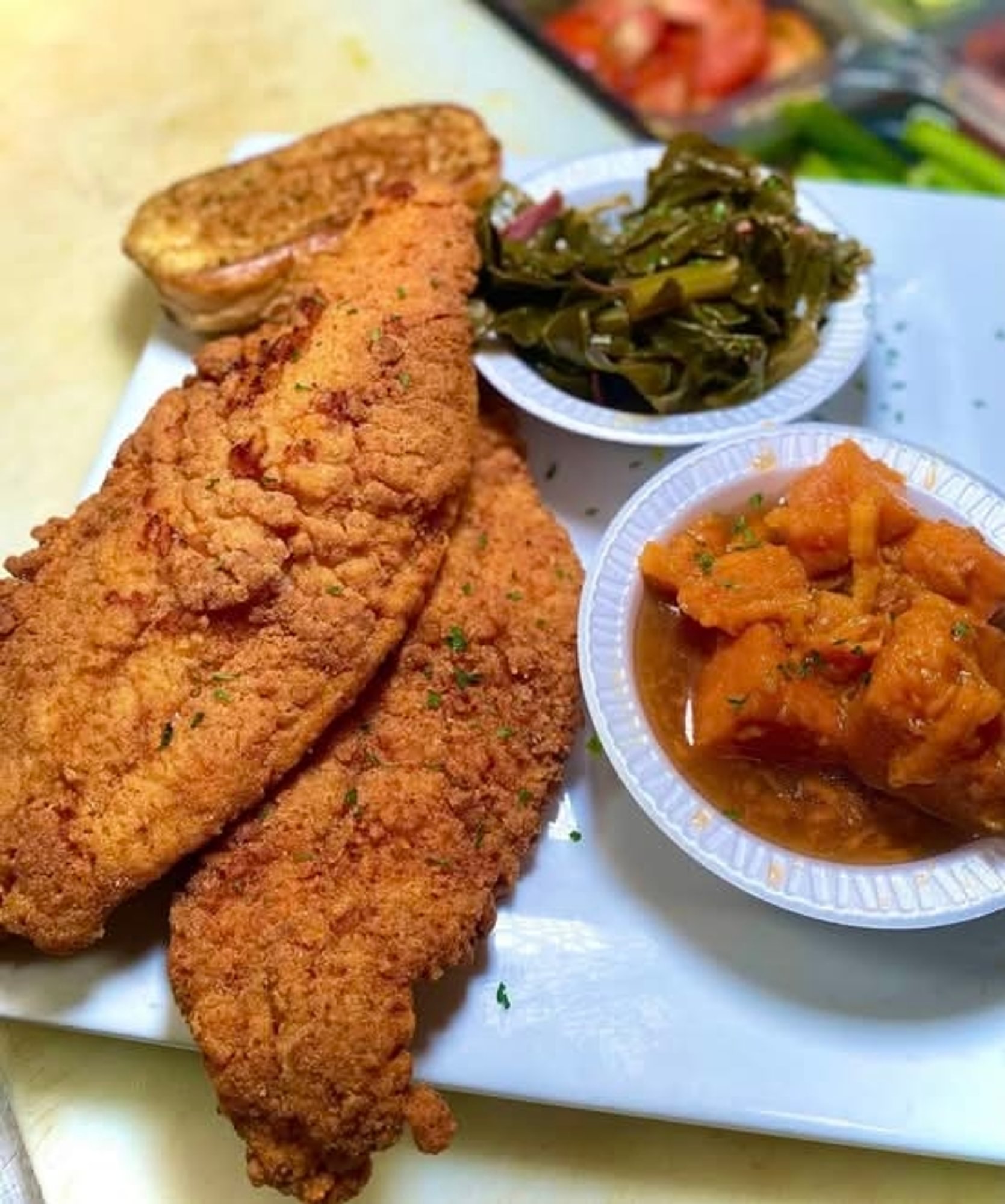 Catfish Dinner