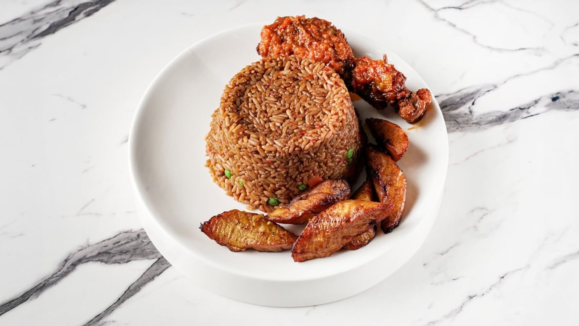 Jollof Rice with Assorted/ Fish