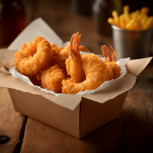 Fried Shrimp (6 Pieces) (L)