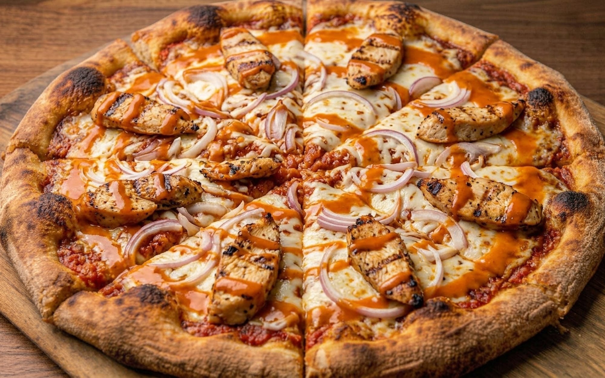 Nashville Hot Chicken Pizza