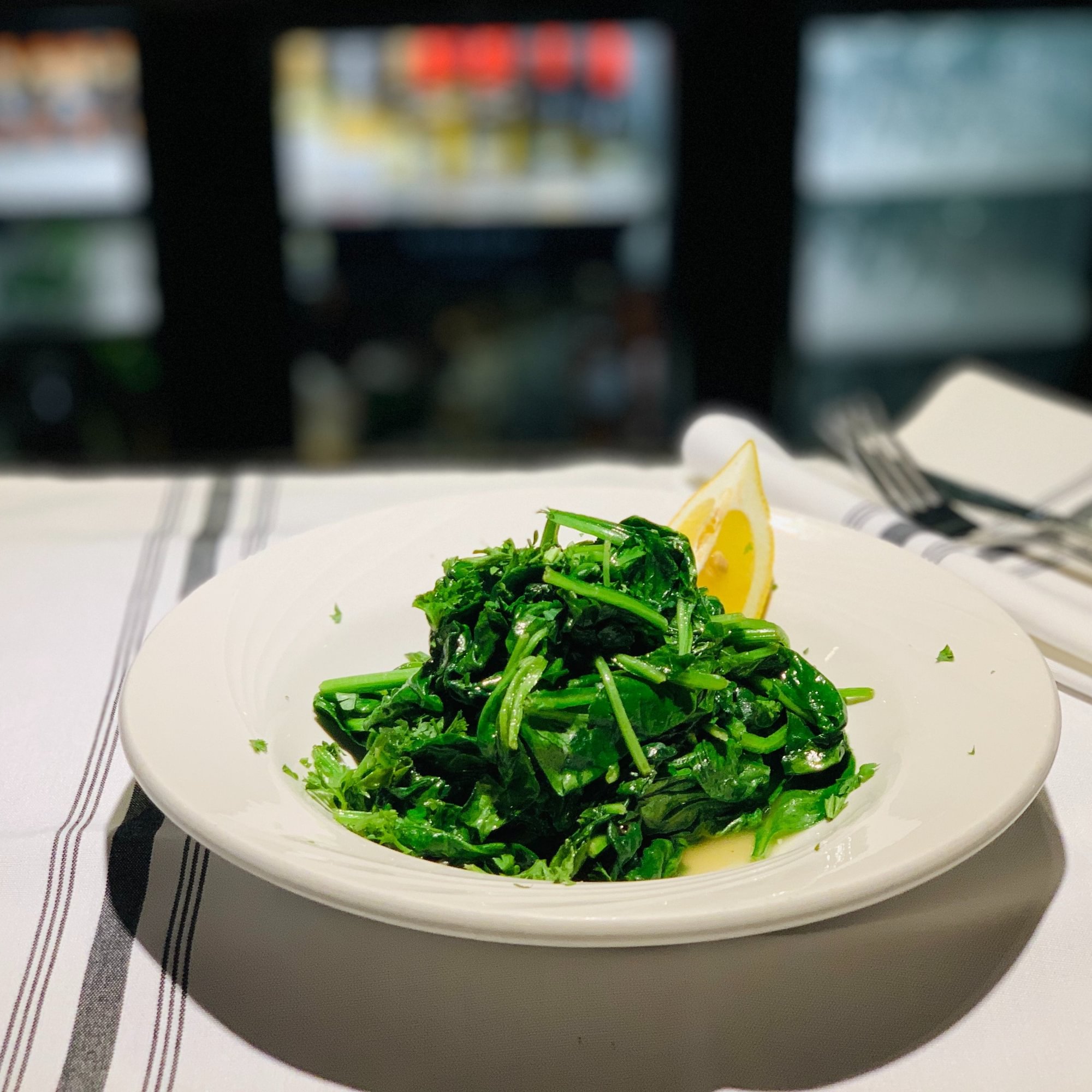 Sauteed Spinach with Garlic