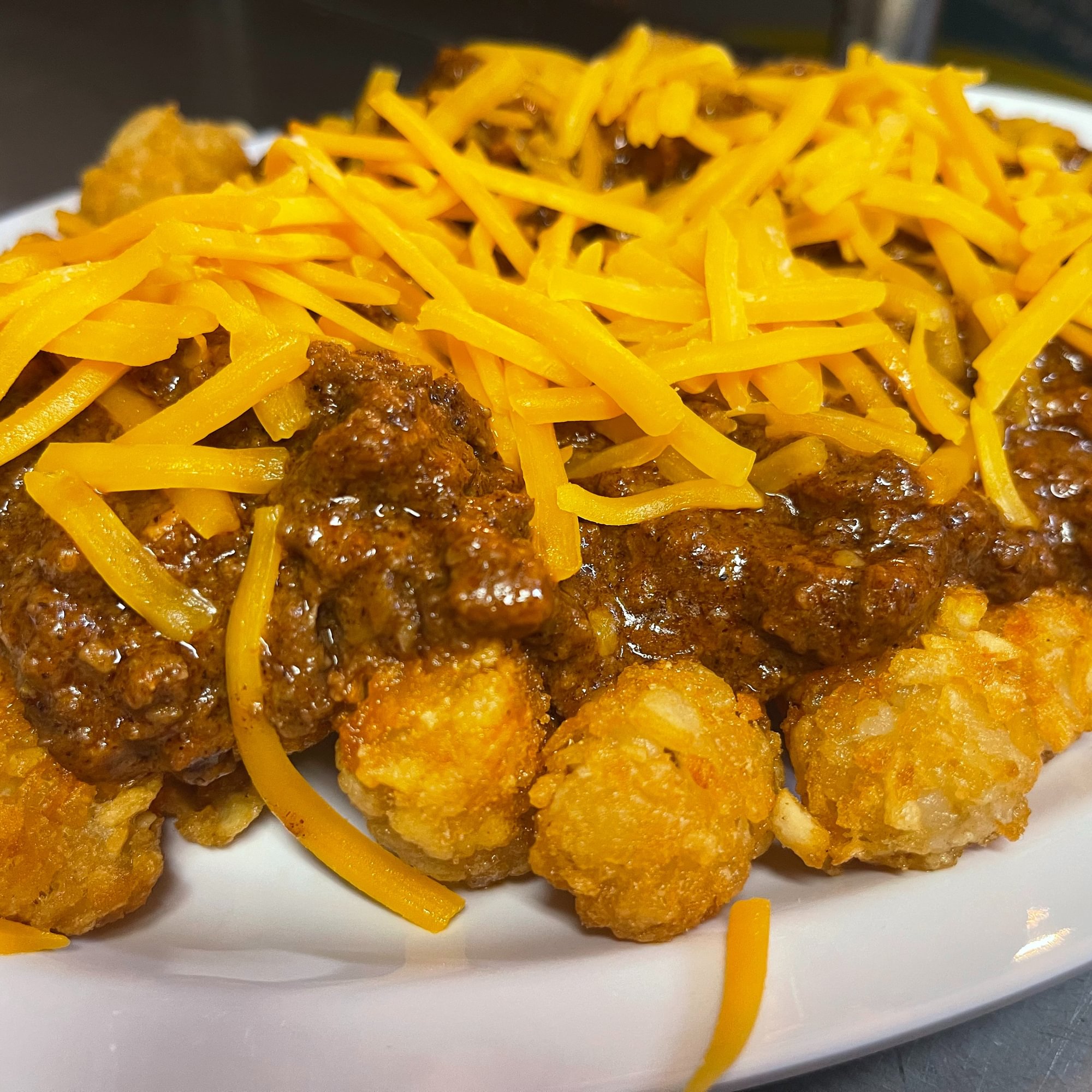 Chili Cheese Tots *Appetizer*