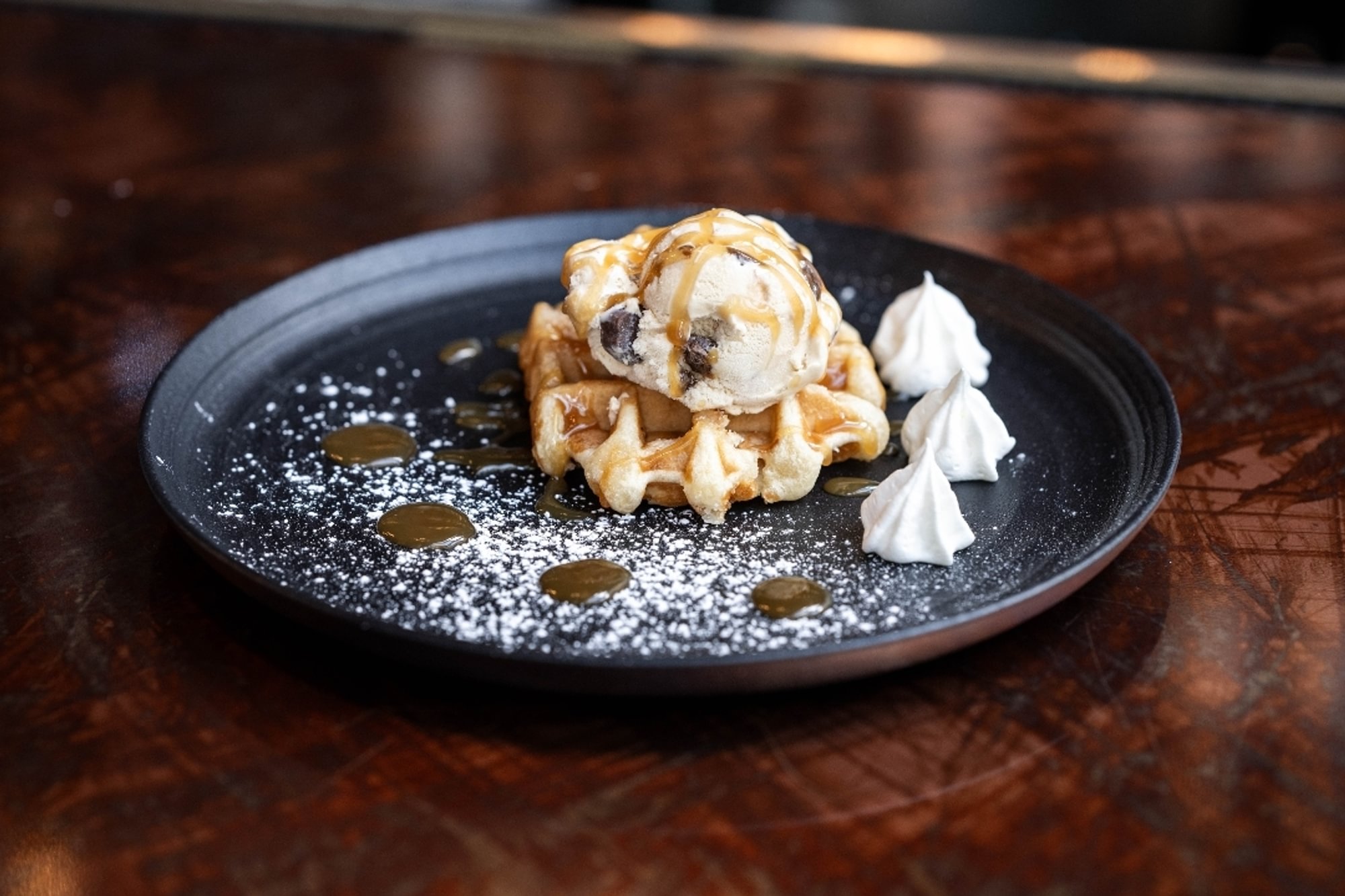 Salted Caramel Waffle