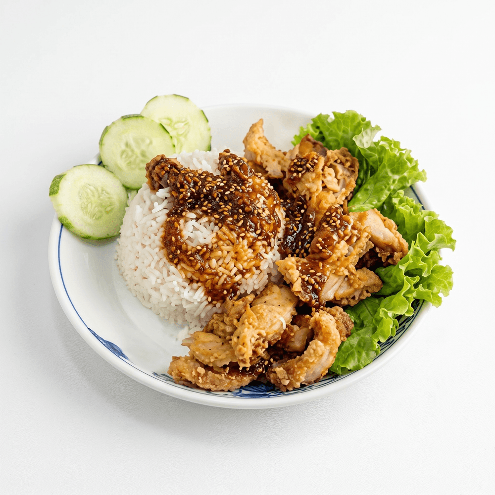 Sesame Chicken Rice Bowl