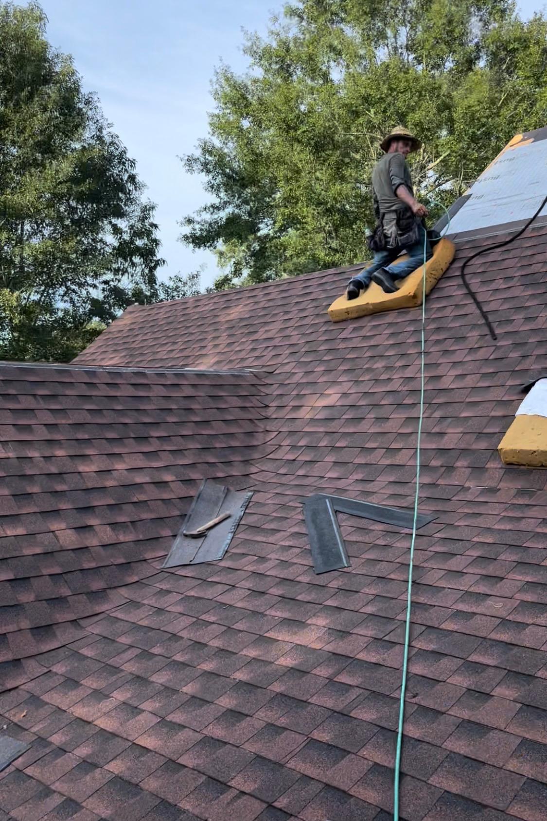 Steep Installation Of Shingles