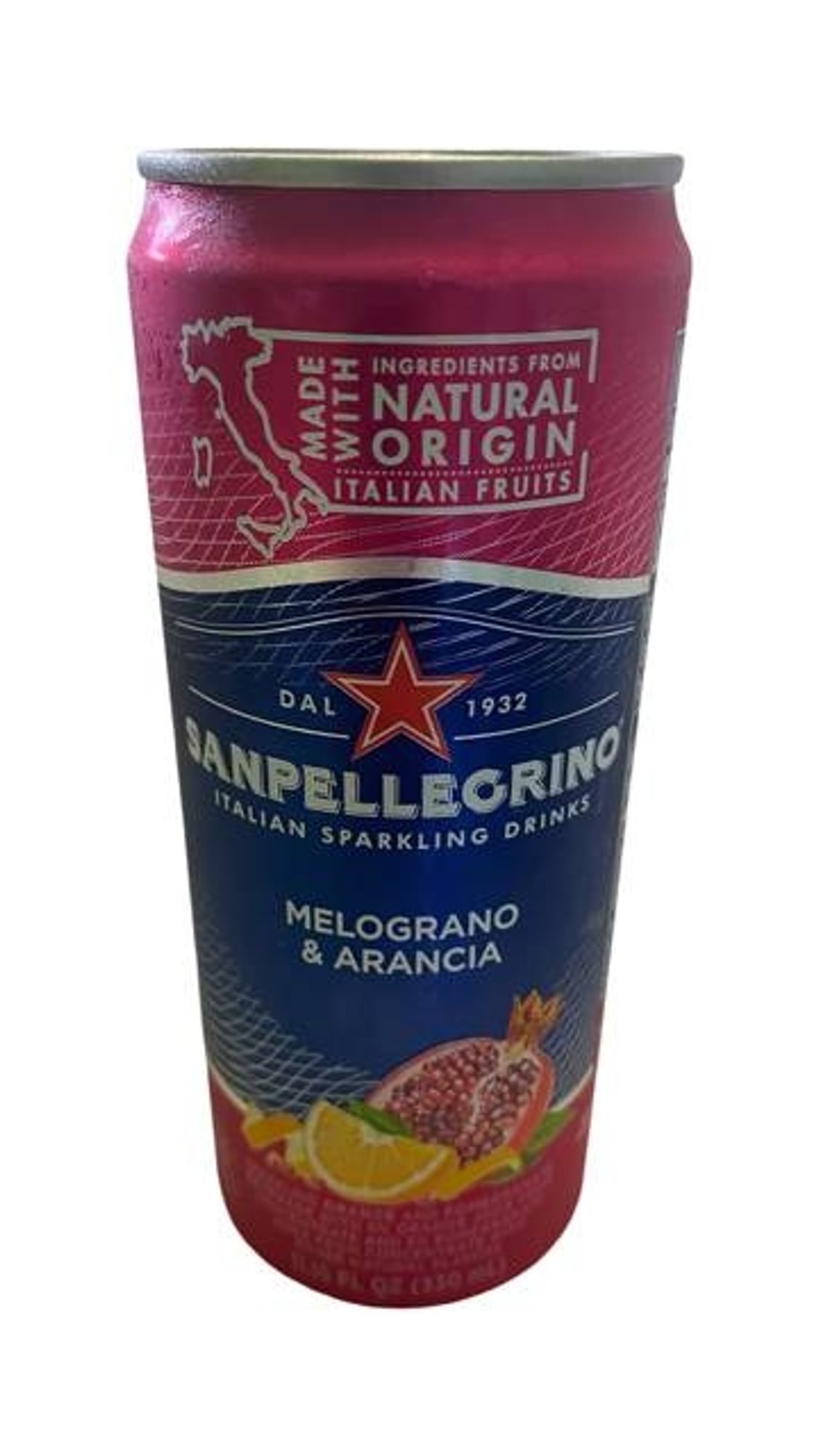 San Pellegrino Sparkling Pomegranate Can